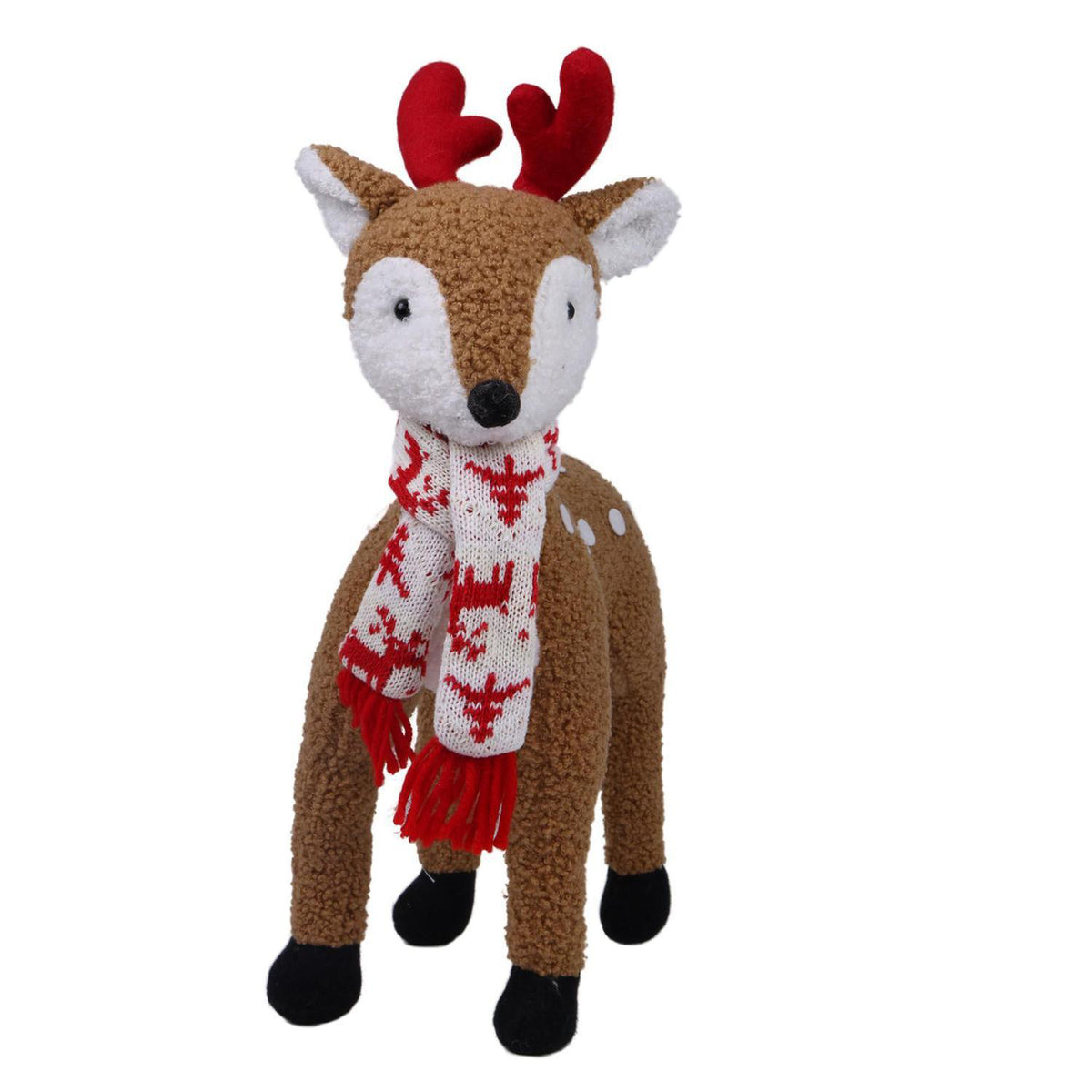 Reno De Pie 38Cm Deer Santa Exh F261