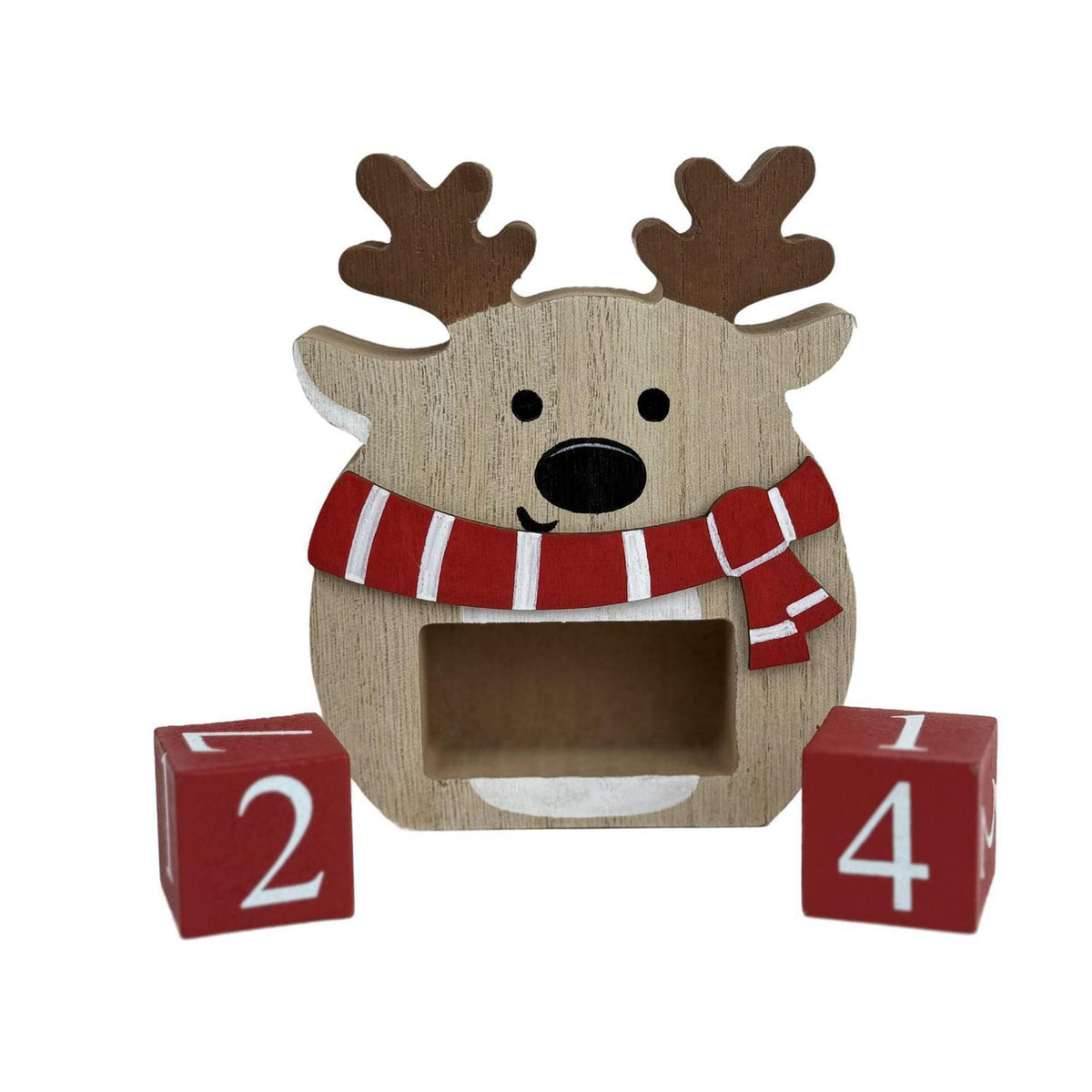 Calendario Reno 13Cm Deer Santa F261