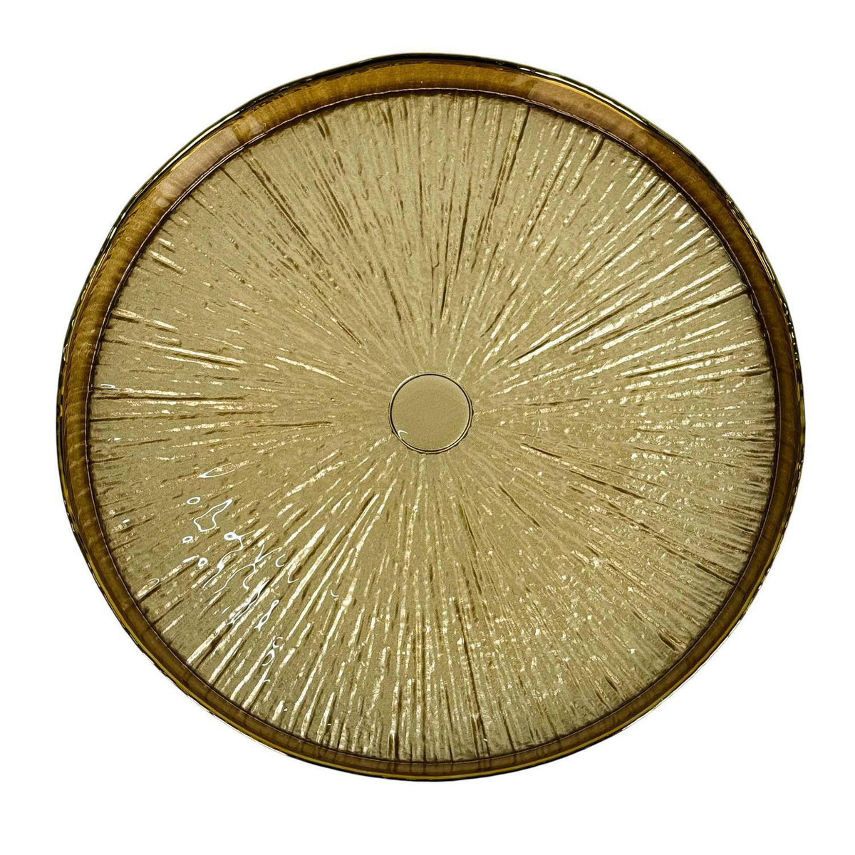 Portaplato 33Cm Dorado Charming F261