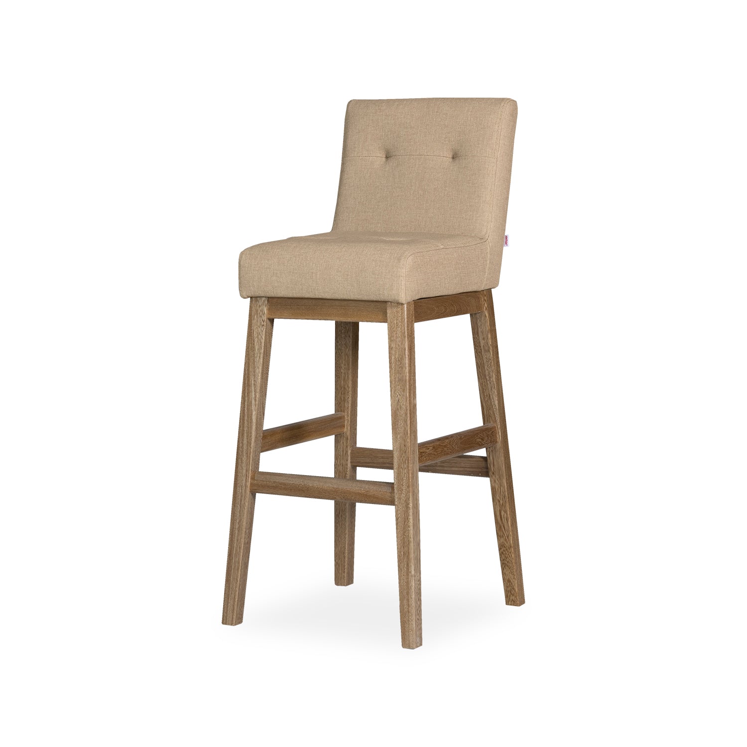 Silla Para Barra Kepler Eurolino Marfil, Natural Premium Poliuretano