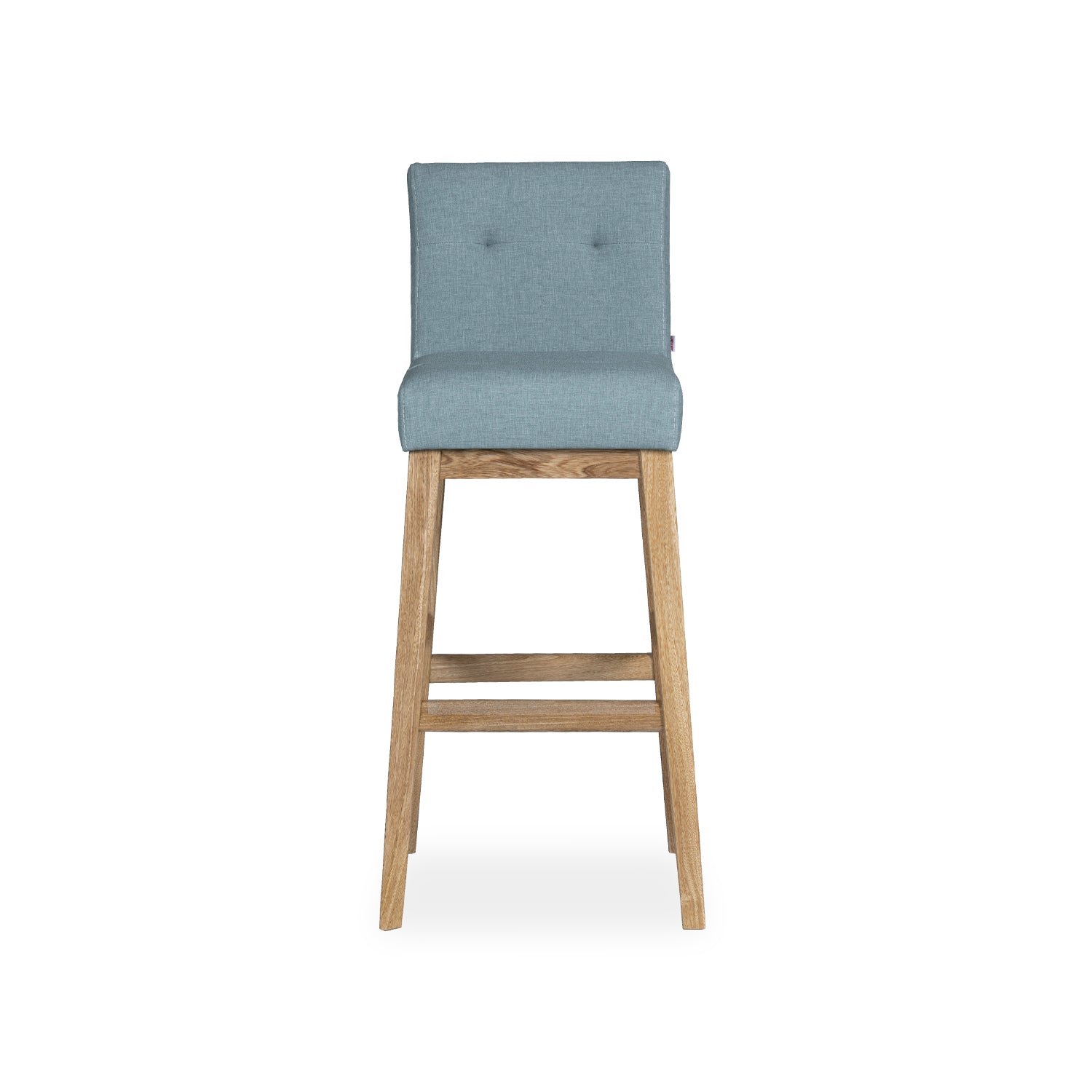Silla Para Barra Kepler Eurolino Azul, Natural Premium Poliuretano