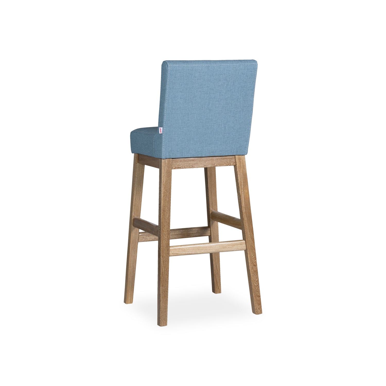 Silla Para Barra Kepler Eurolino Azul, Natural Premium Poliuretano