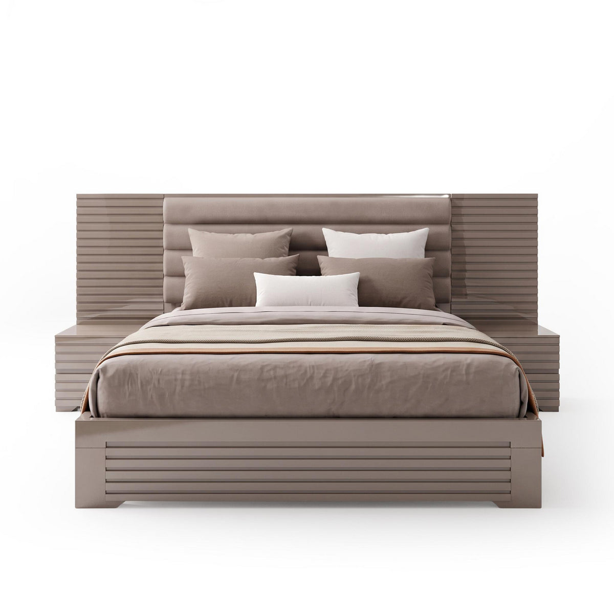 Alcoba Doble Misuri Bou Cocoa, Taupe Perla