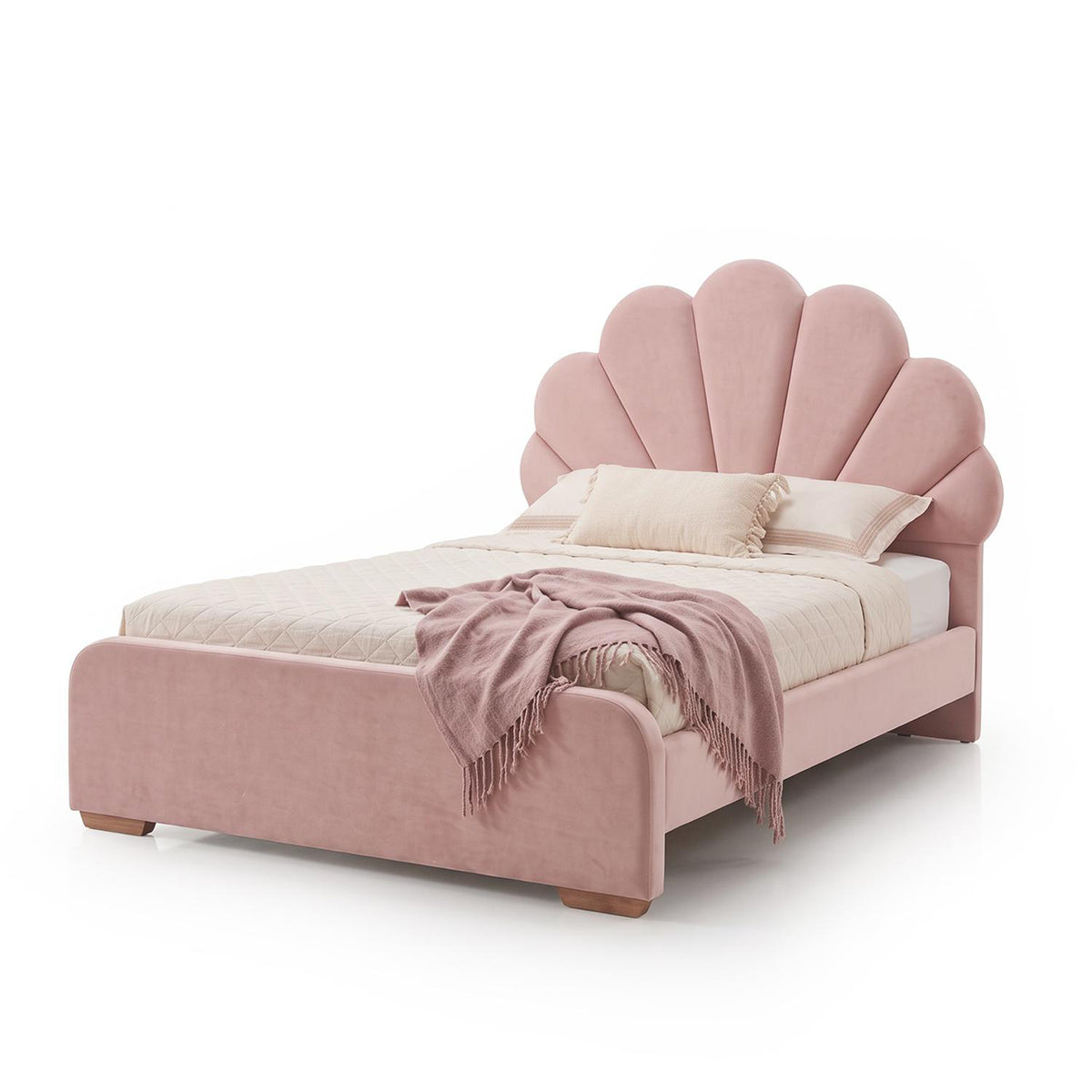 Cama 1.00 Ibis Rosa, Natural