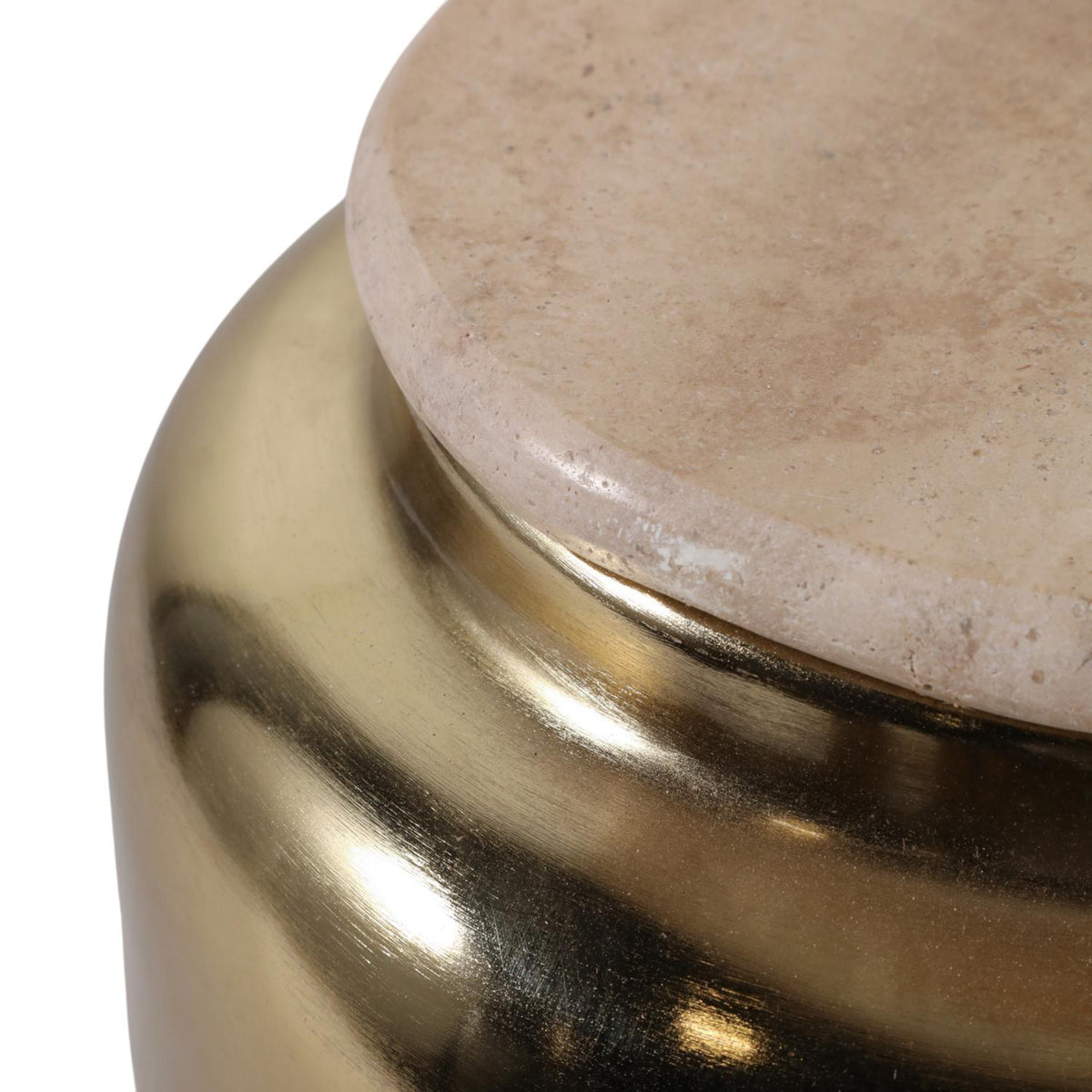 Mesa Esquinera Cadiz Dora/Marmol