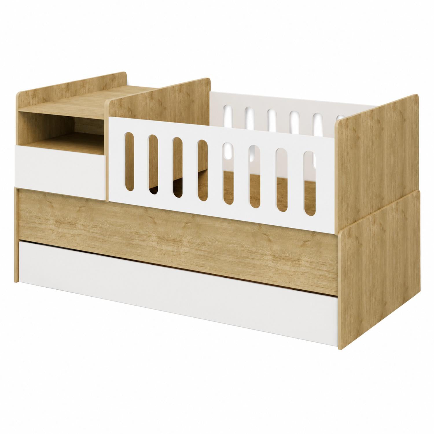 Cama Cuna 1.00 Emotion Natural, Off White