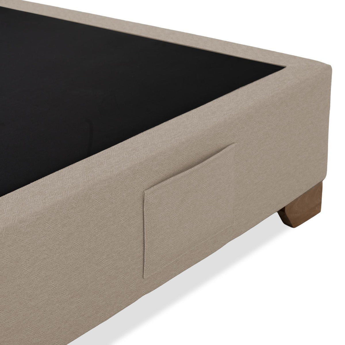 Base Cama King Taylor Eurolino Marfil Par