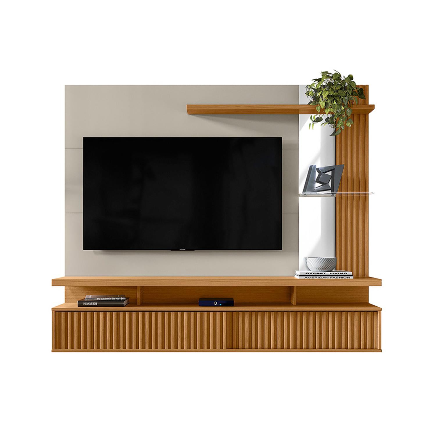 Panel Tv 182X154X32 Denver Natural, Off White