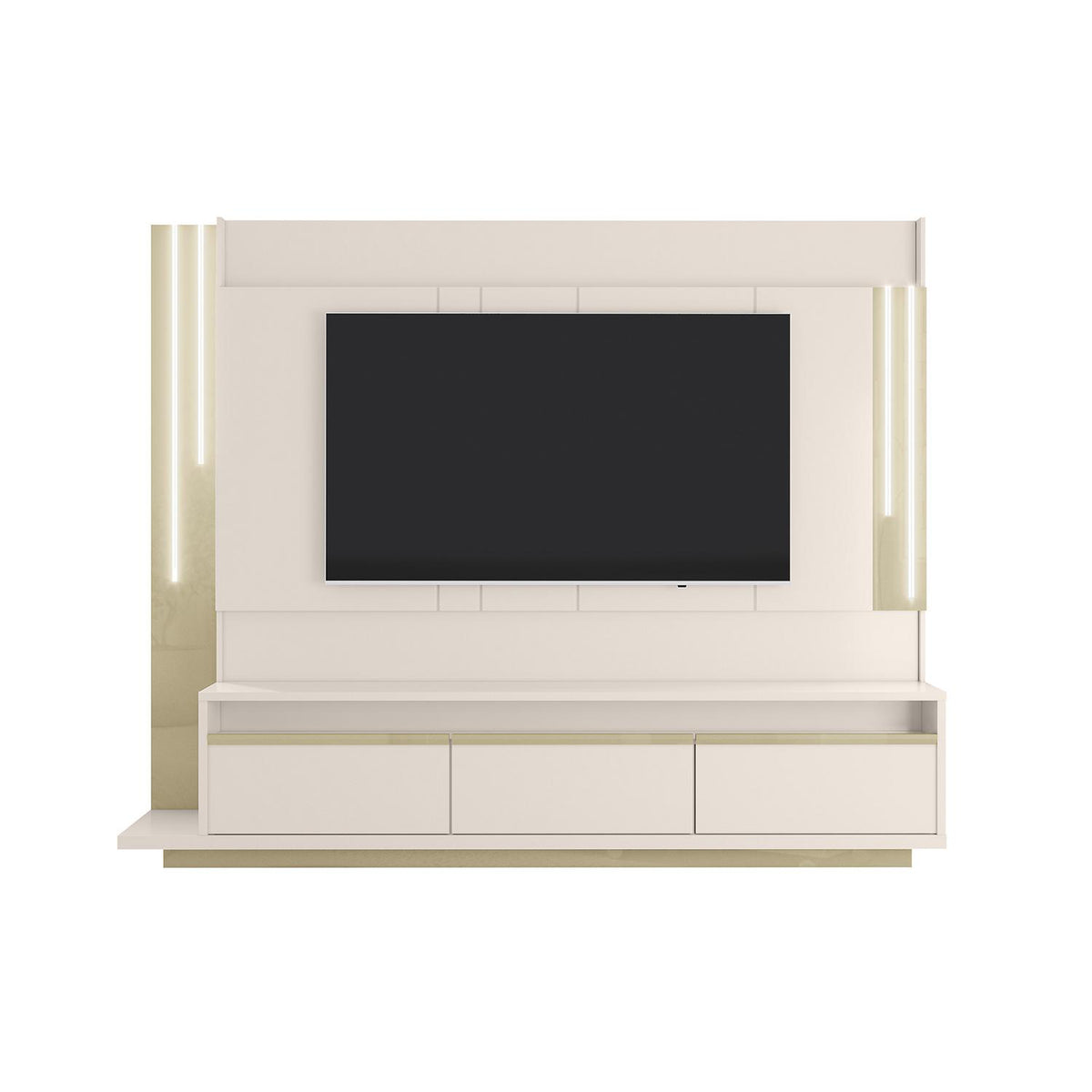 Centro Entretenimiento Smart 240X192 Offwhite, Champaña