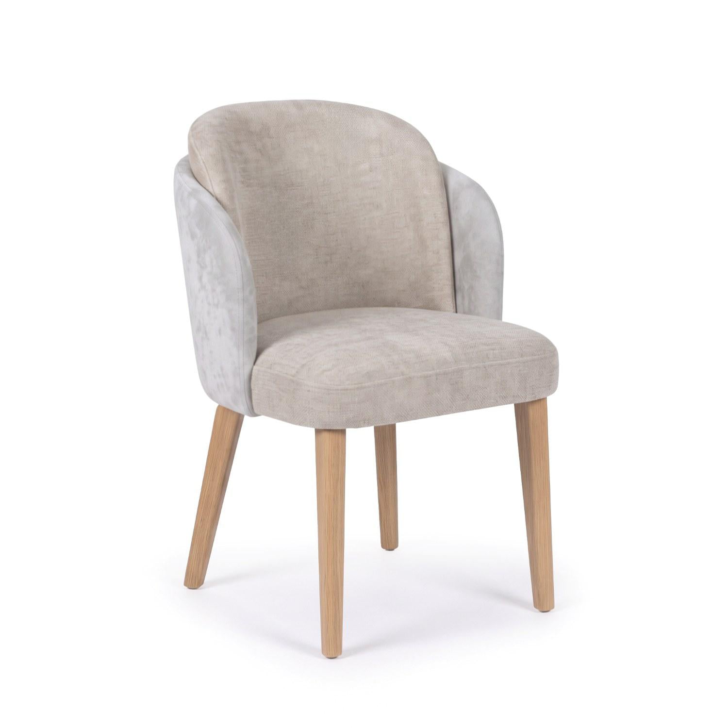 Comedor 4 Puestos Torino Imputu Beige, Natural