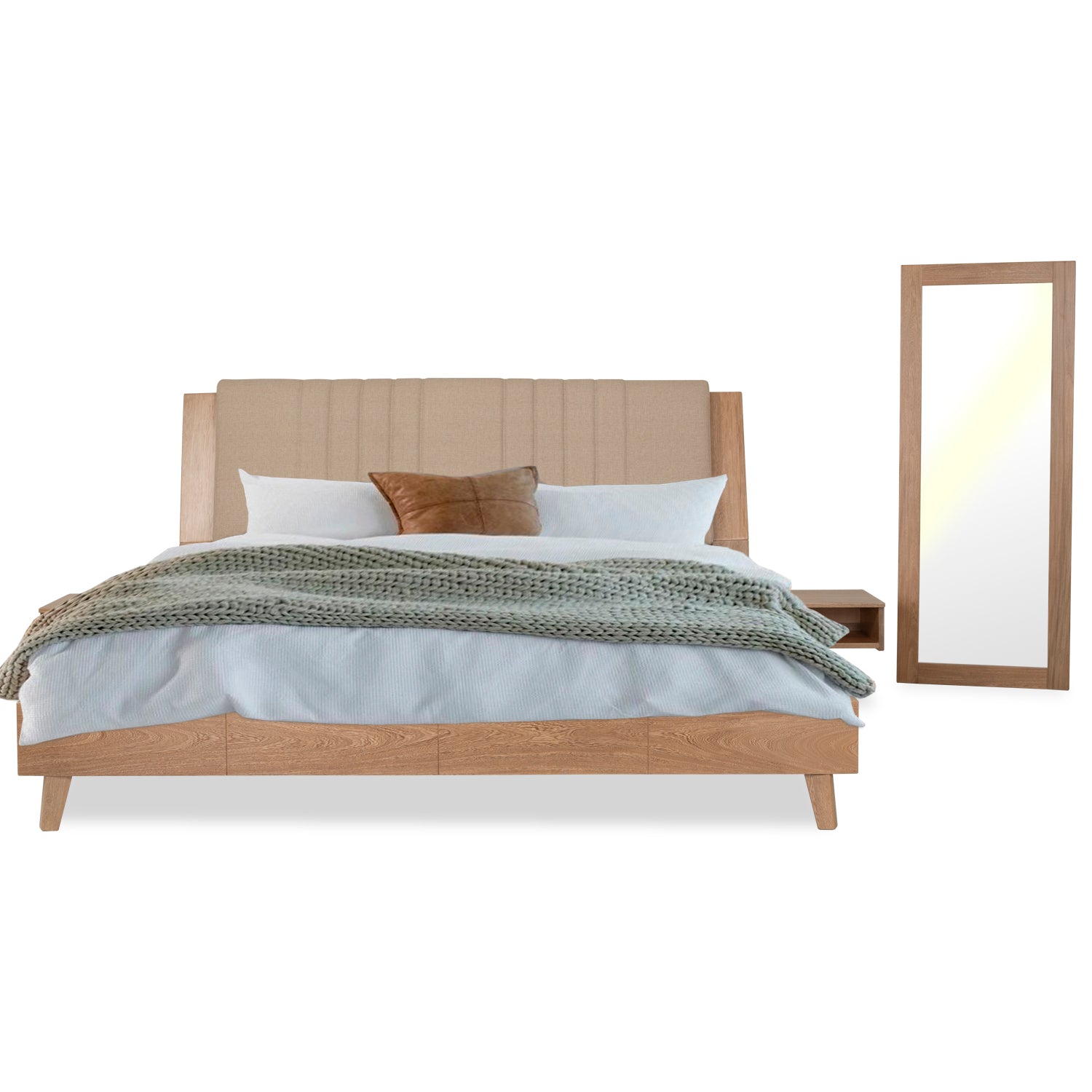 Alcoba King Piero Eurolino Marfil, Natural