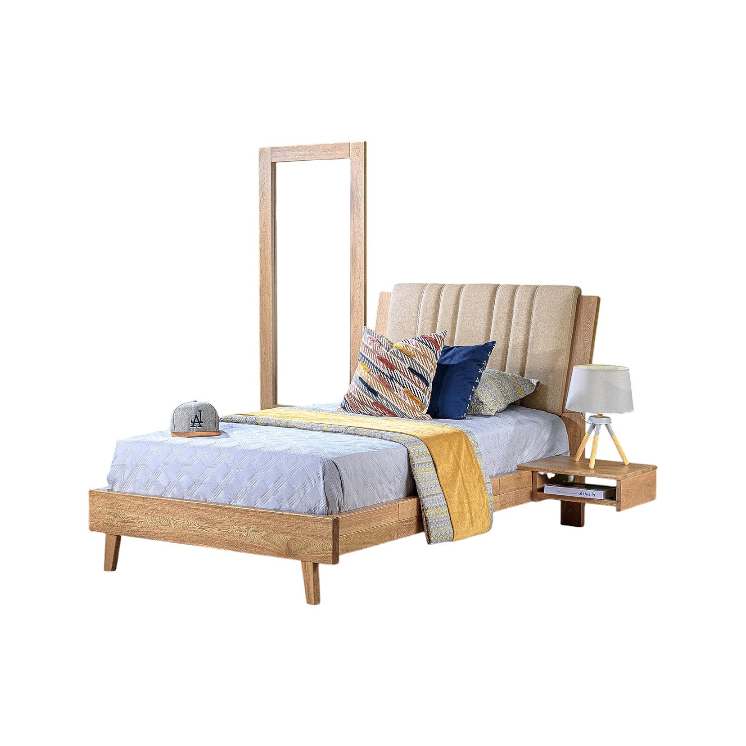 Alcoba 1.00 Piero Eurolino Marfil, Natural