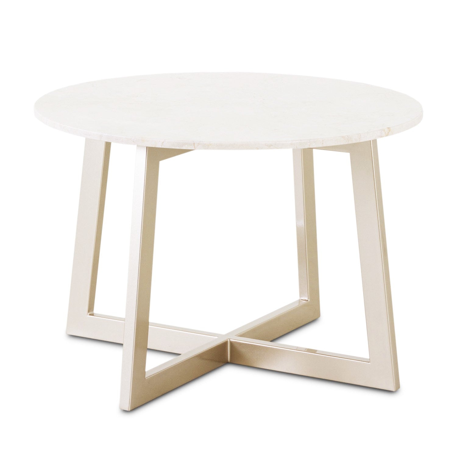 Mesa Centro Marmol  Jansen Champaña