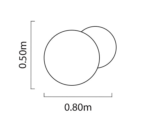 Set X2 Mesa Centro Marmol Avanni Champaña
