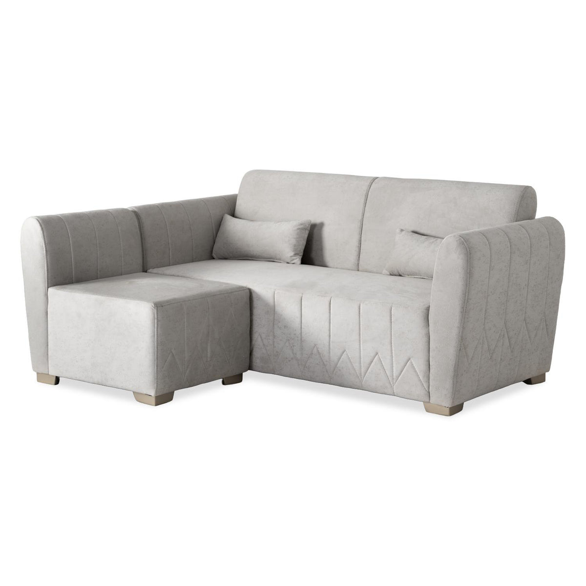 Sala Funcional Noah Velvet Luxury Sand, Champaña