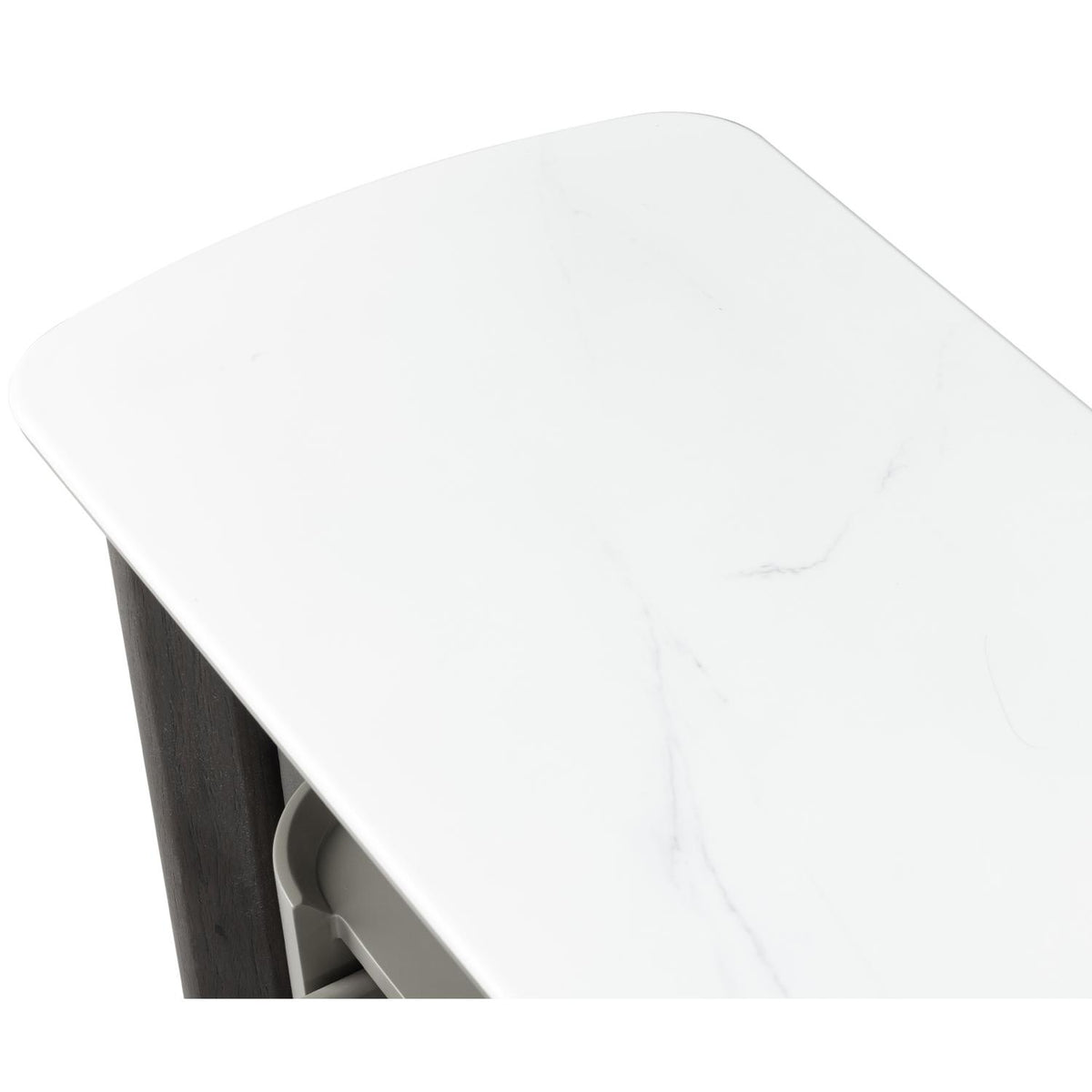 Mesa De Tv Cassari Blanco, Taupe
