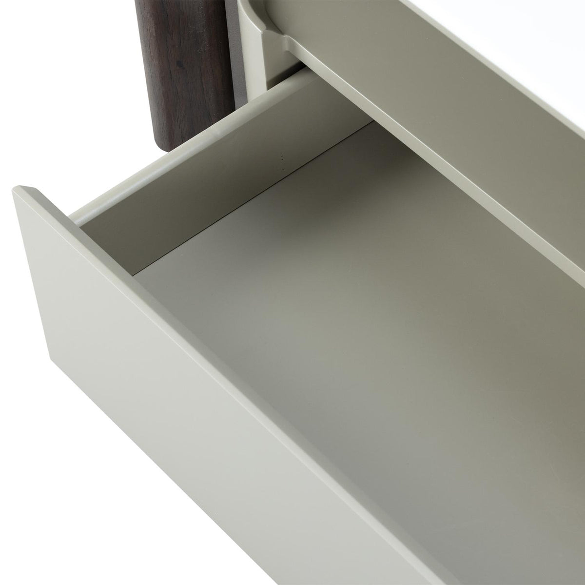 Mesa De Tv Cassari Blanco, Taupe