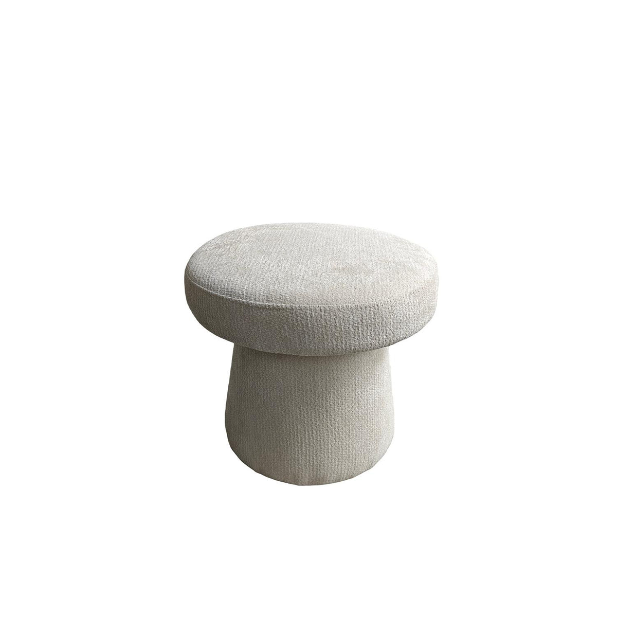 Puff Auri Circular Chenille Marfil