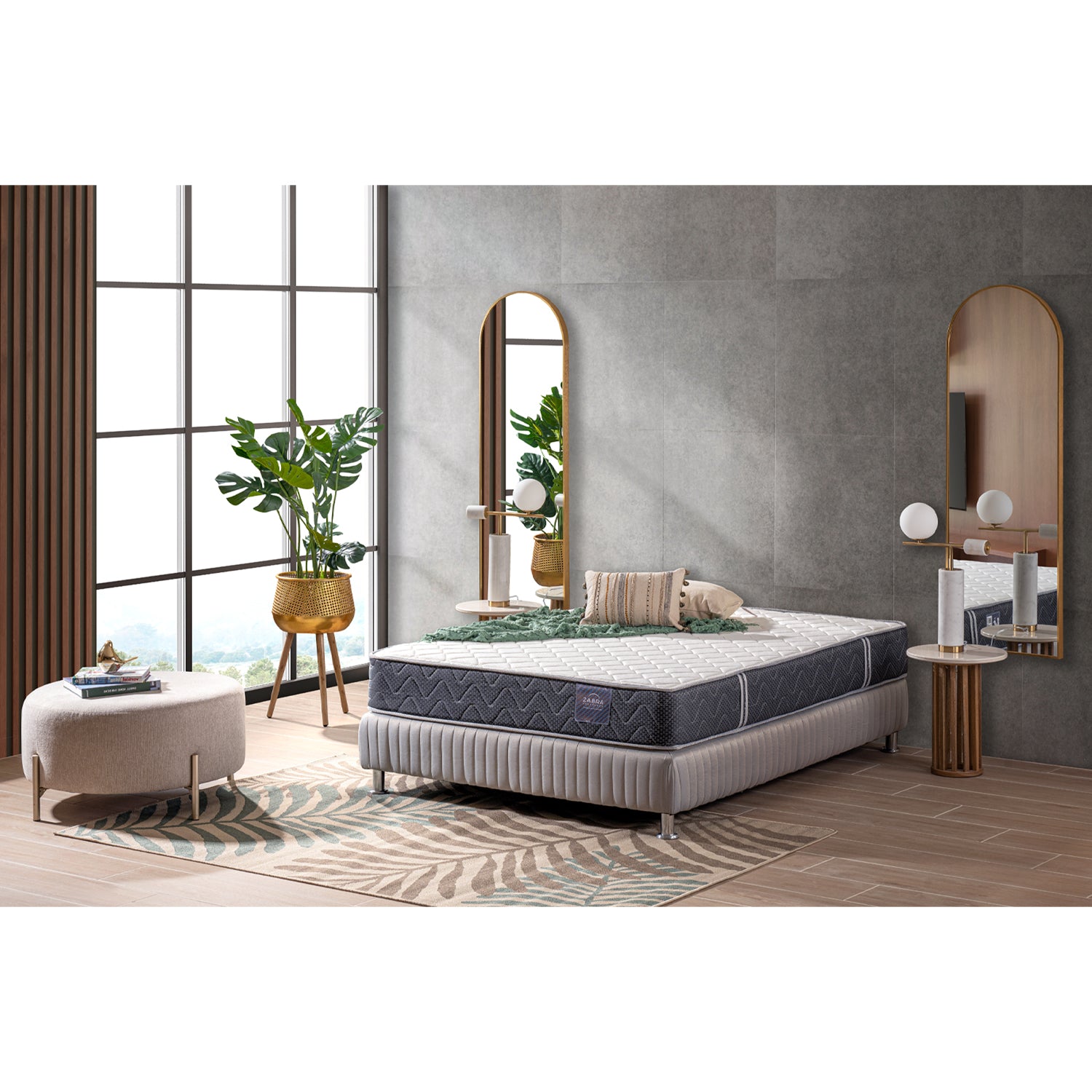 Colchón Doble Berlin New Ortopédico Zabra (Garantía 9 años)