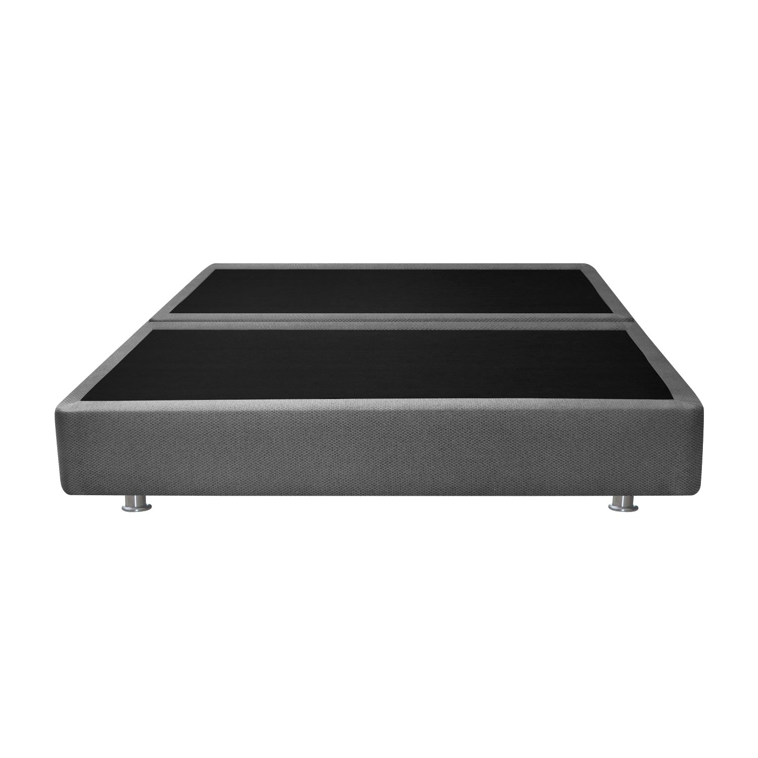 Base Cama Doble Elite Centurion Gris Par