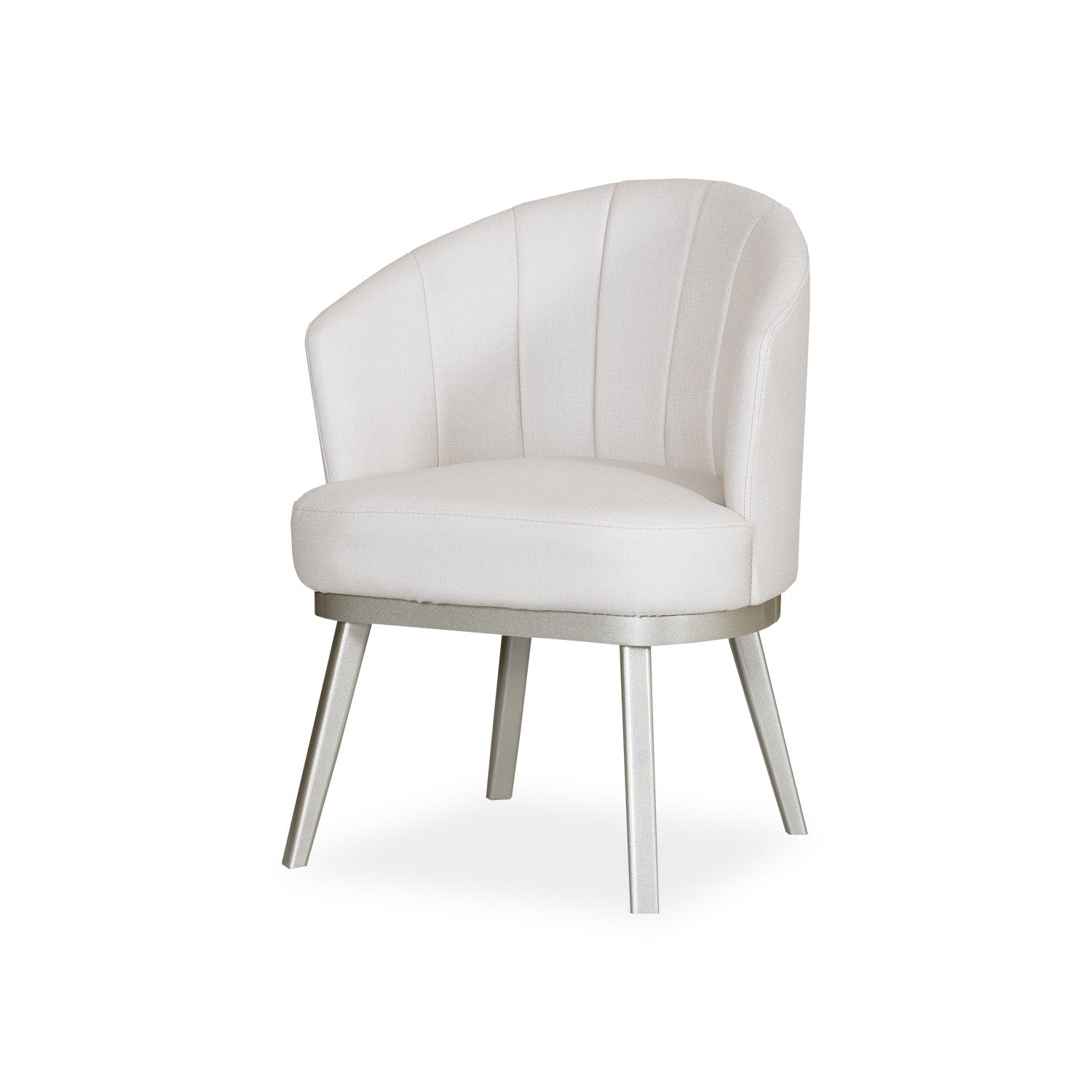 Comedor 4 Puestos Jansen Eurolino Fiore Perla, Champaña Ultraglass