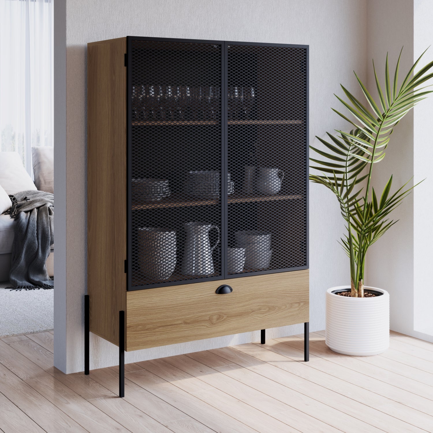 Vitrina Jass Natural