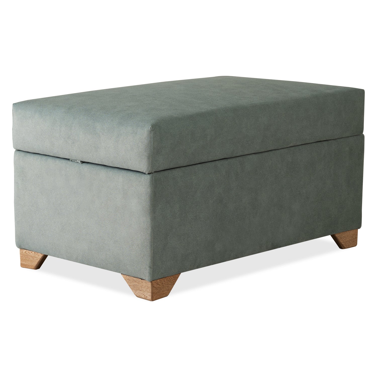 Puff Baul Line Velvet Siena Verde