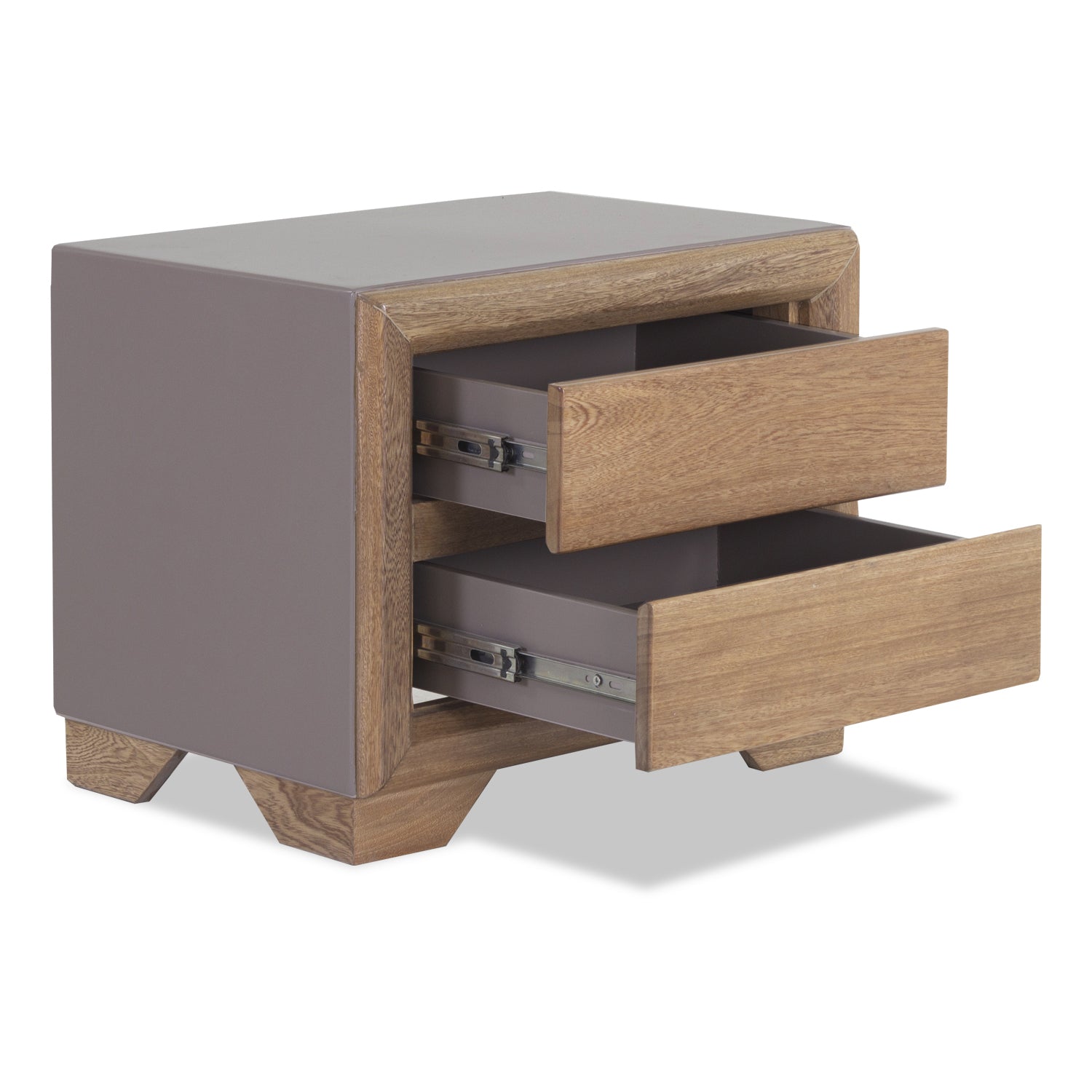 Mesa de Noche Marbella Juvenil Natural, Taupe