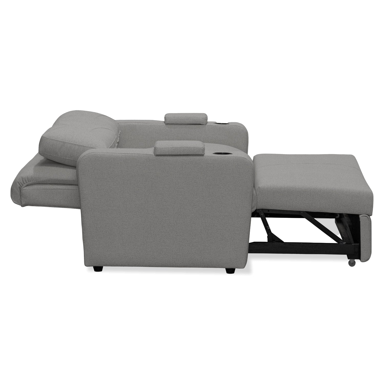 Sofá Cama Boston Eurolino Bali Gris Claro