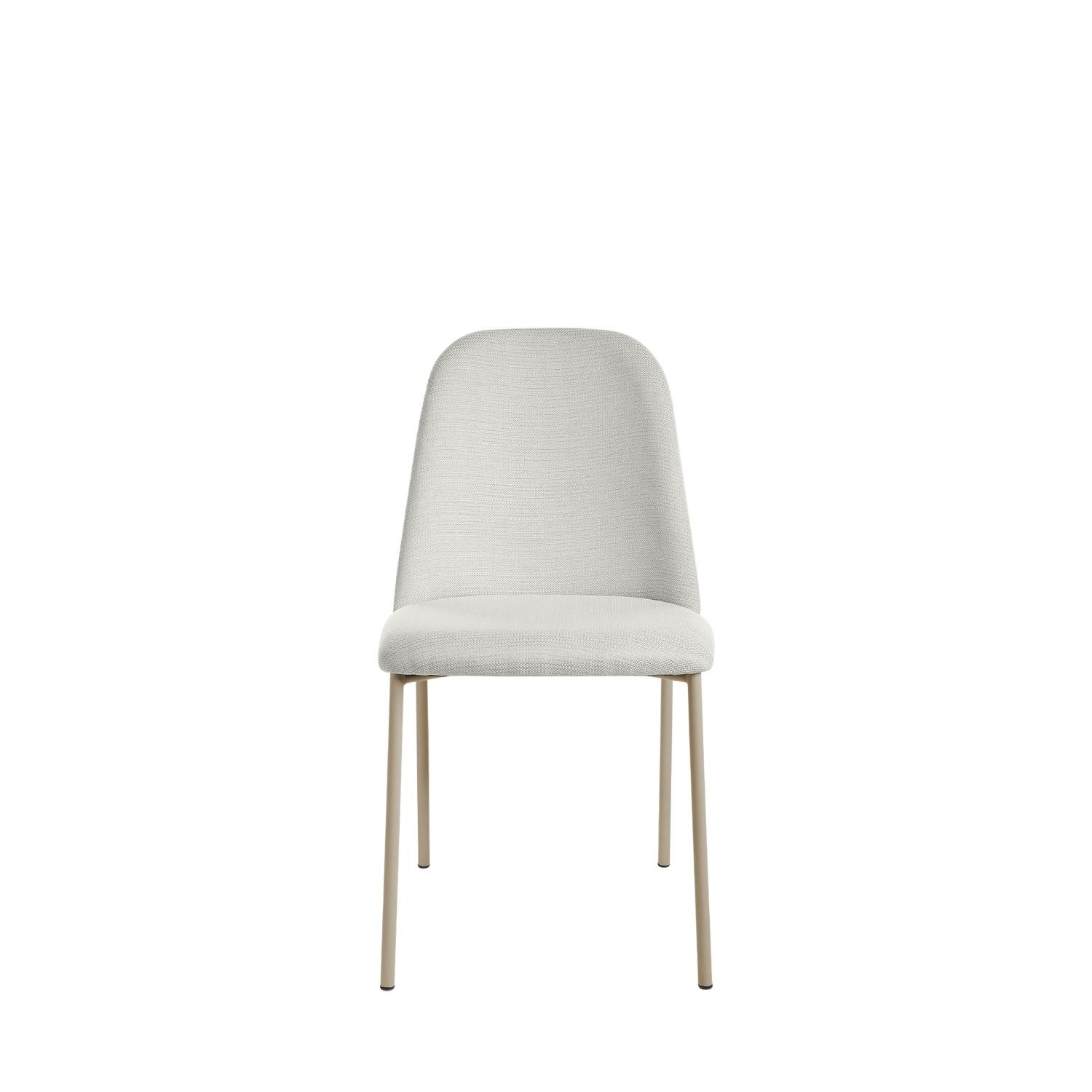 Set x2 Silla Bell Beige, Champaña