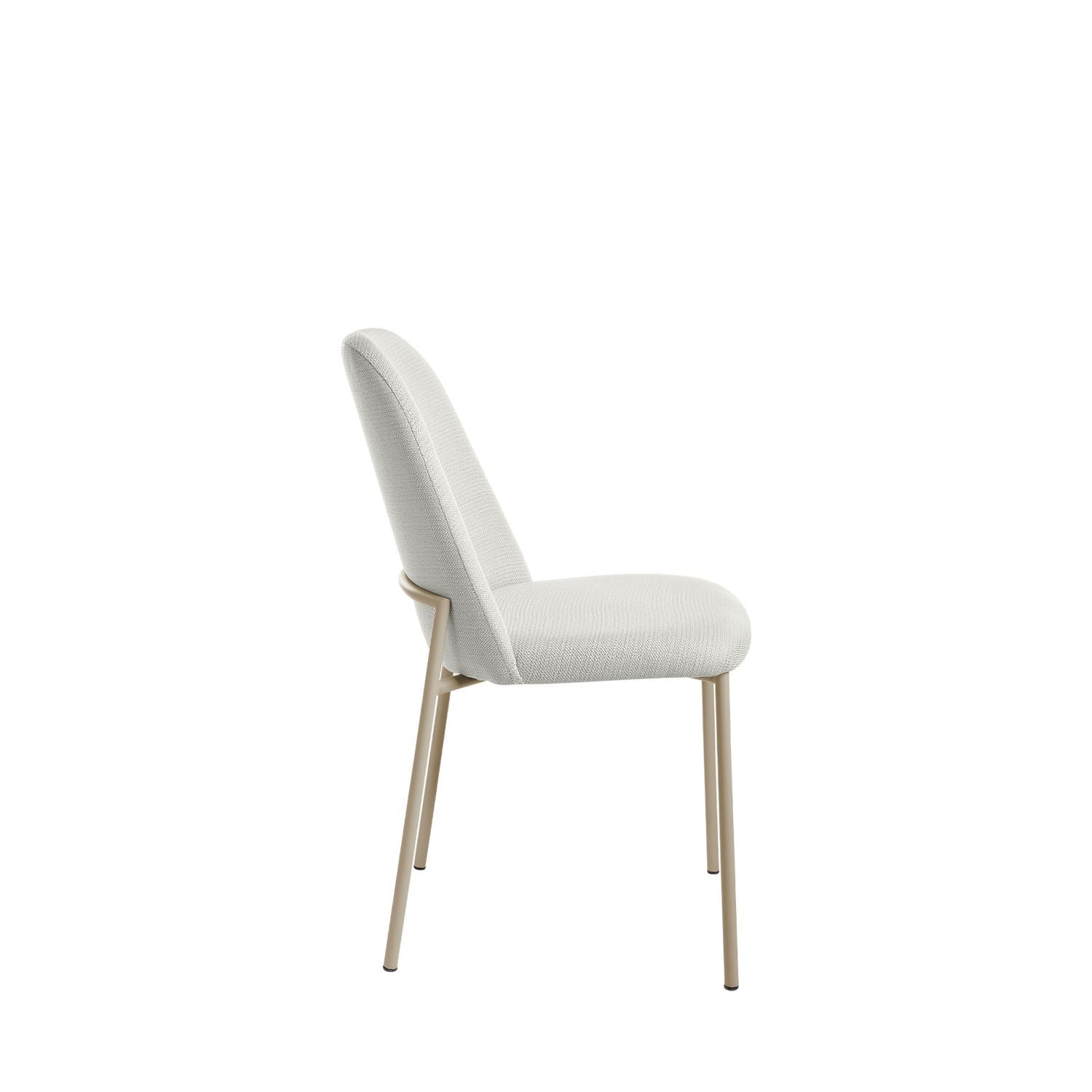 Set x2 Silla Bell Beige, Champaña