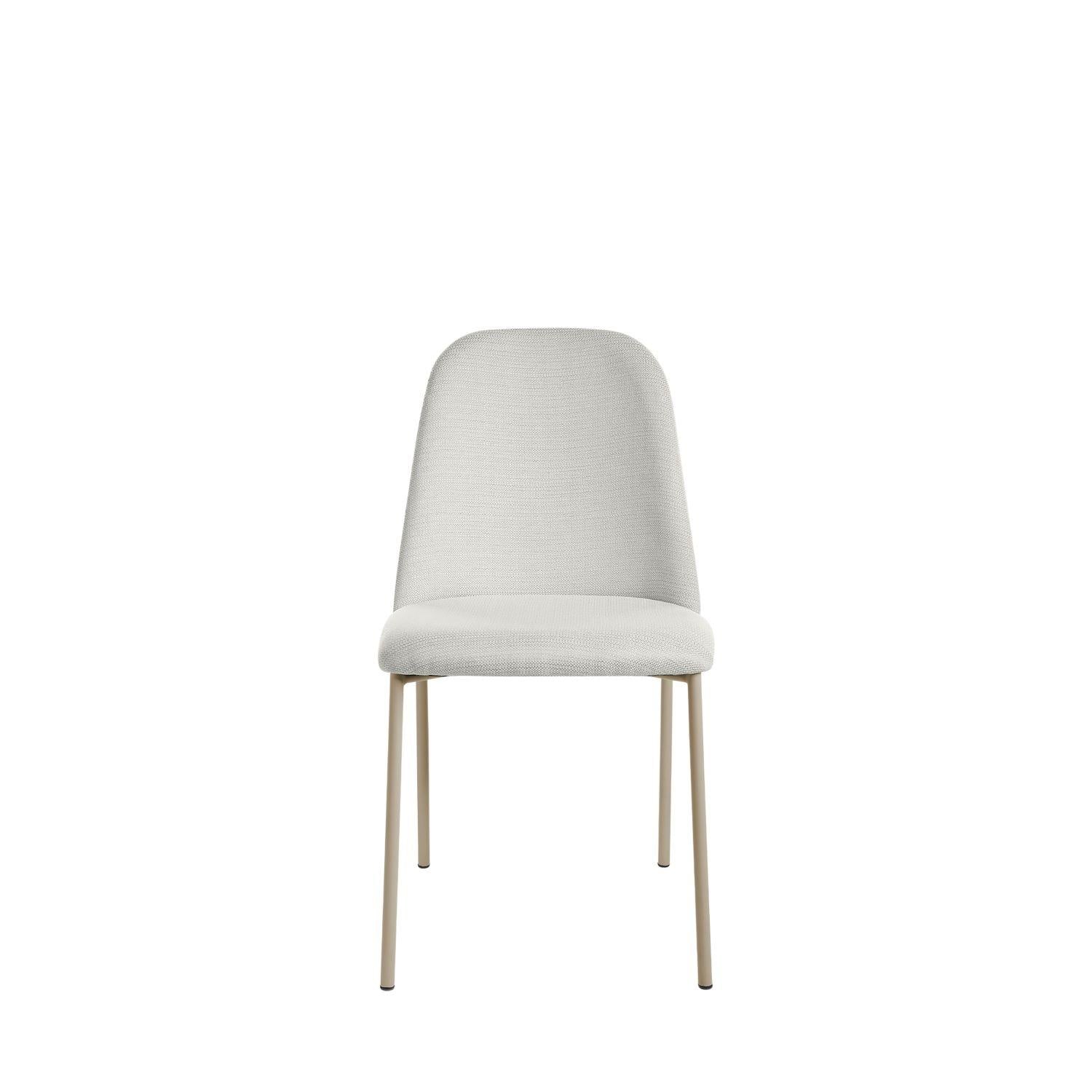 Set x2 Silla Bell Beige, Champaña