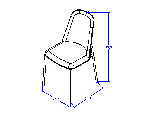 Set x2 Silla Bell Beige, Champaña
