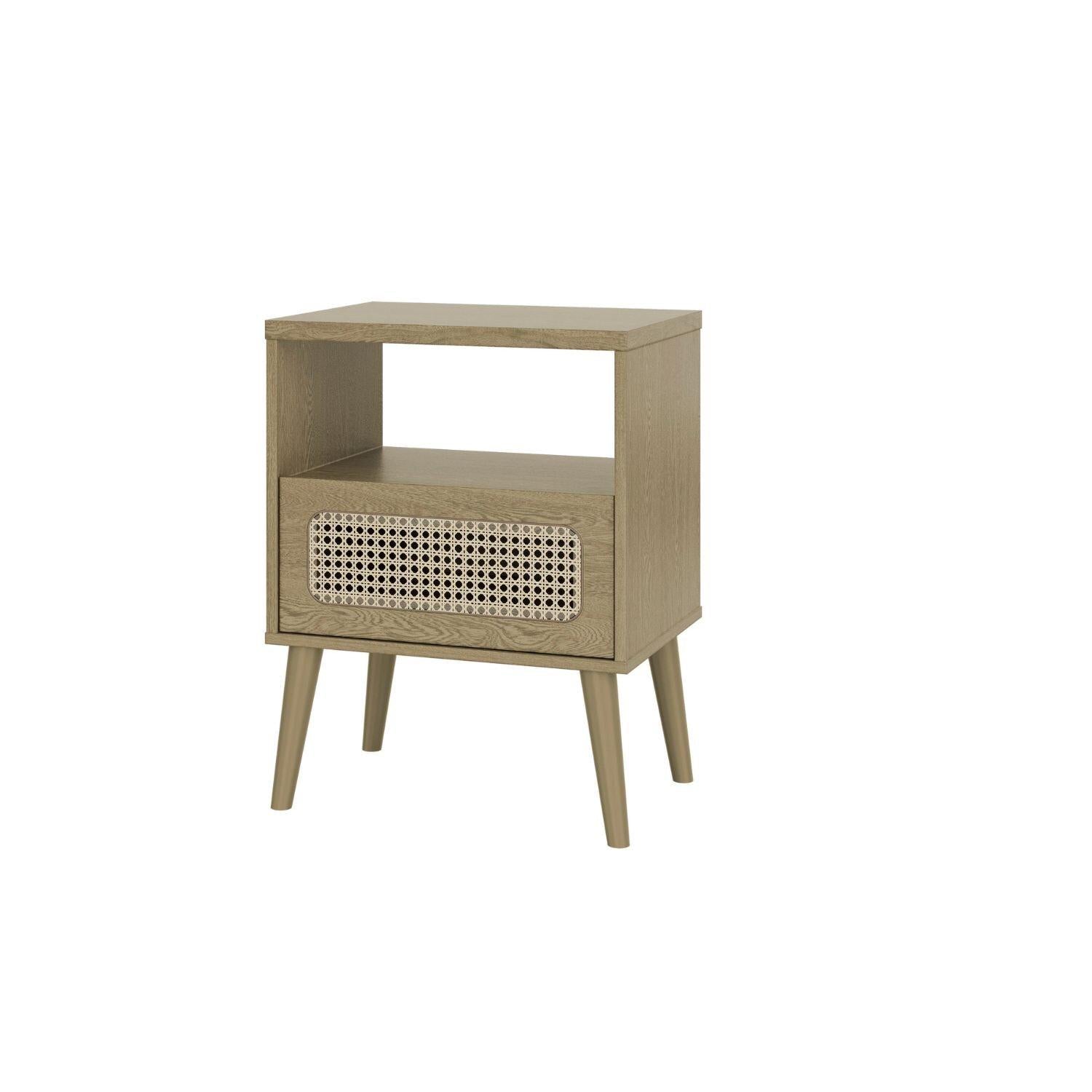 Mesa de Noche Amelia/Mimbre