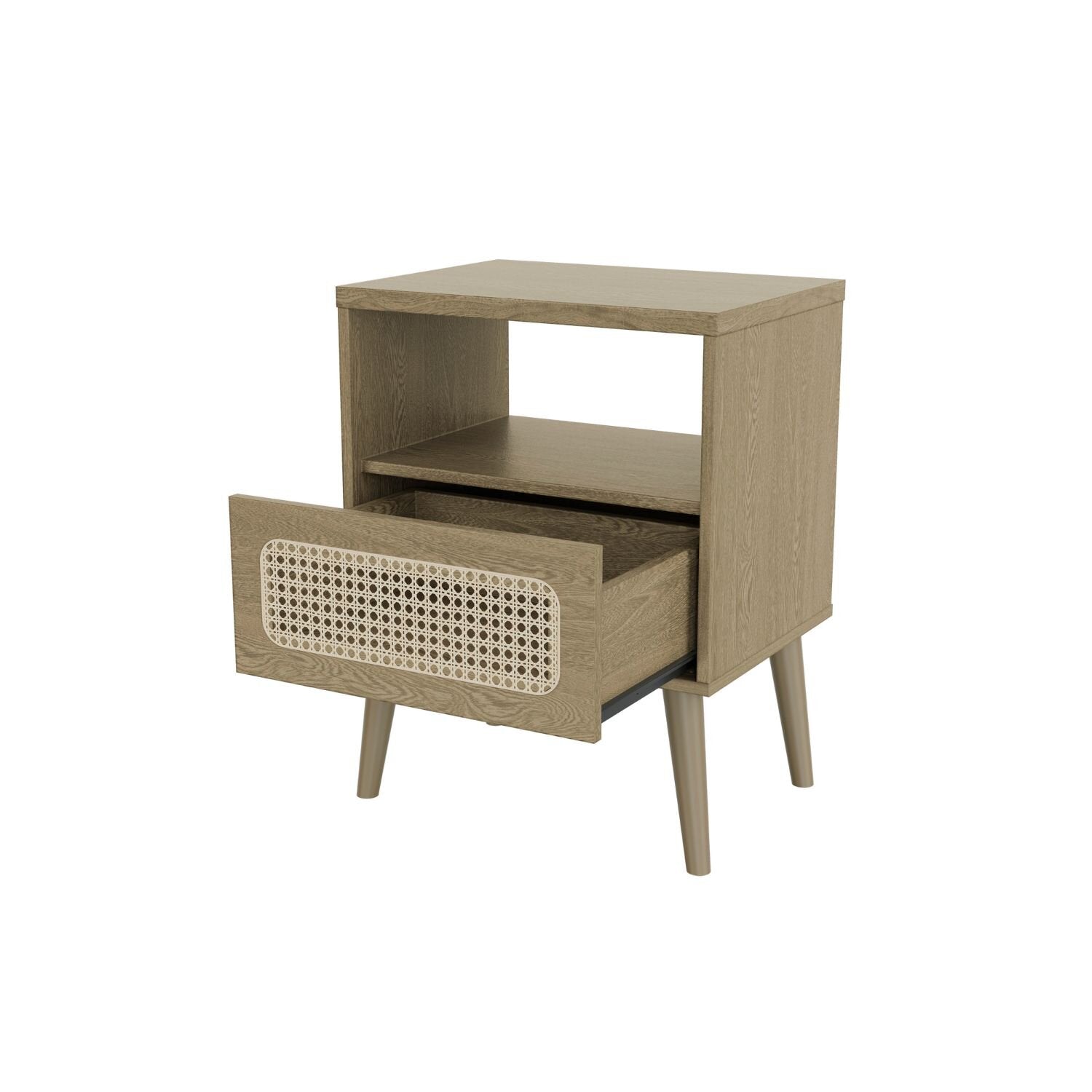 Mesa de Noche Amelia/Mimbre