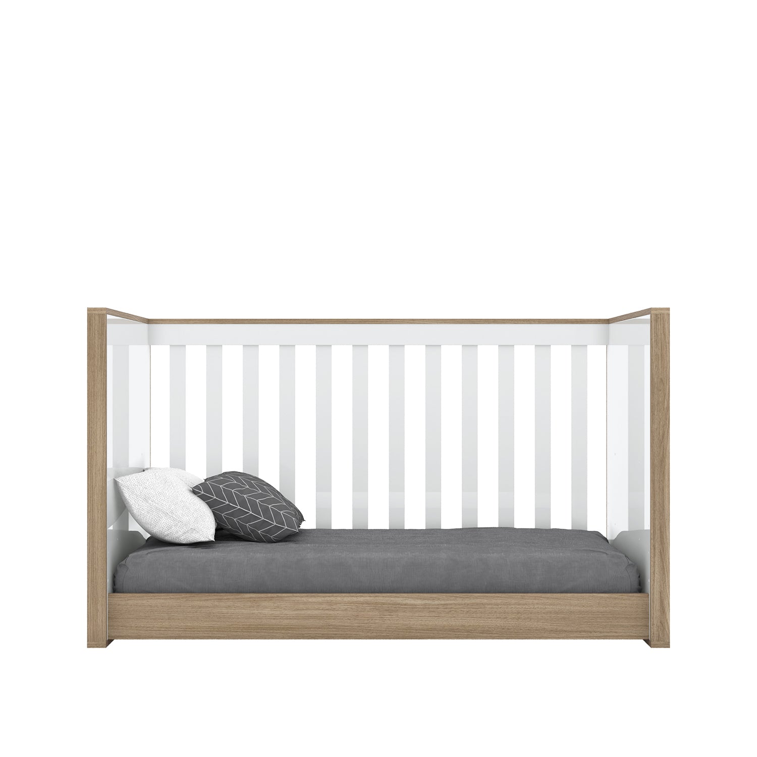 Cuna Para Bebé Buxy Blanco, Natural