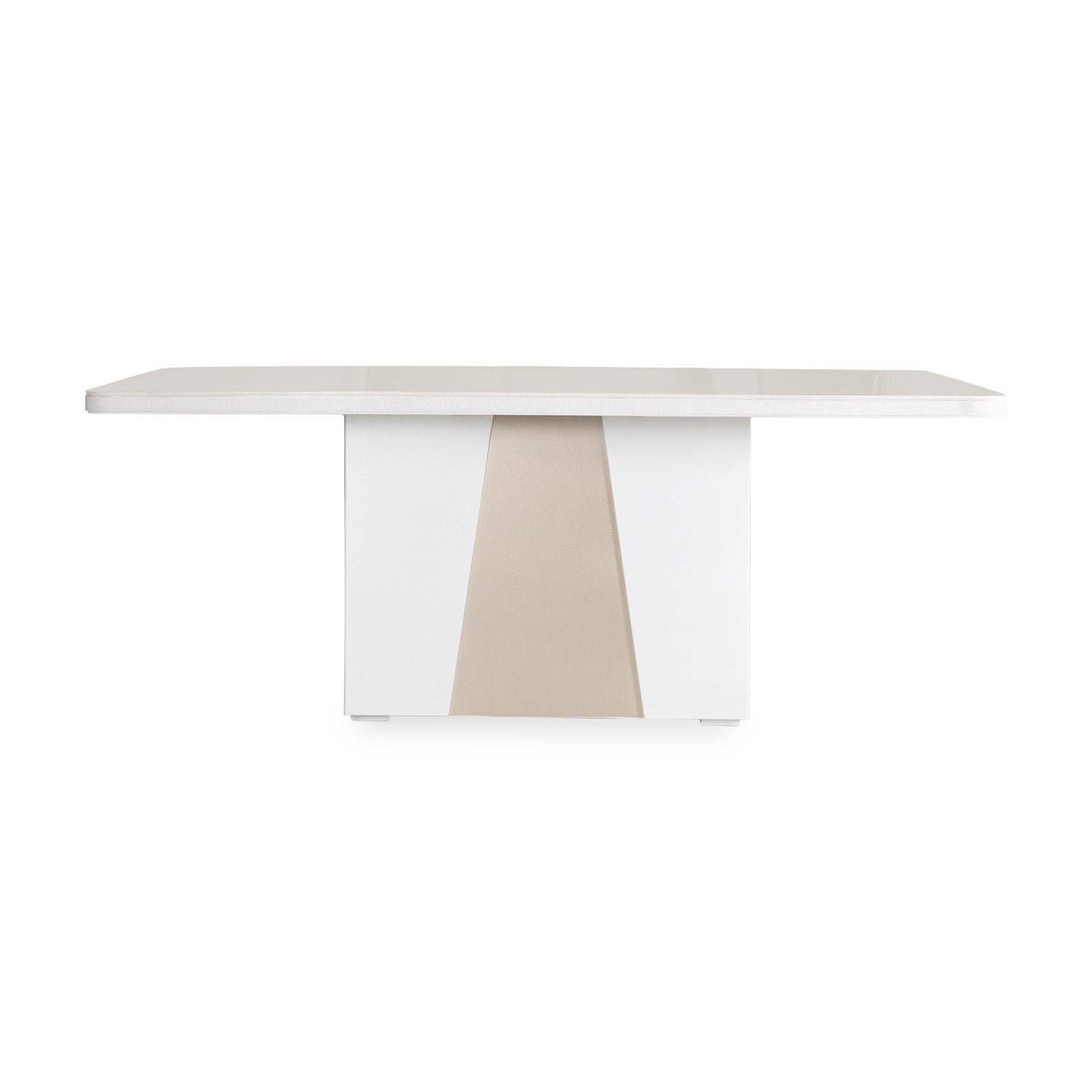 Comedor 8 Puestos Roma Velvet Atlas Marmol, Champaña