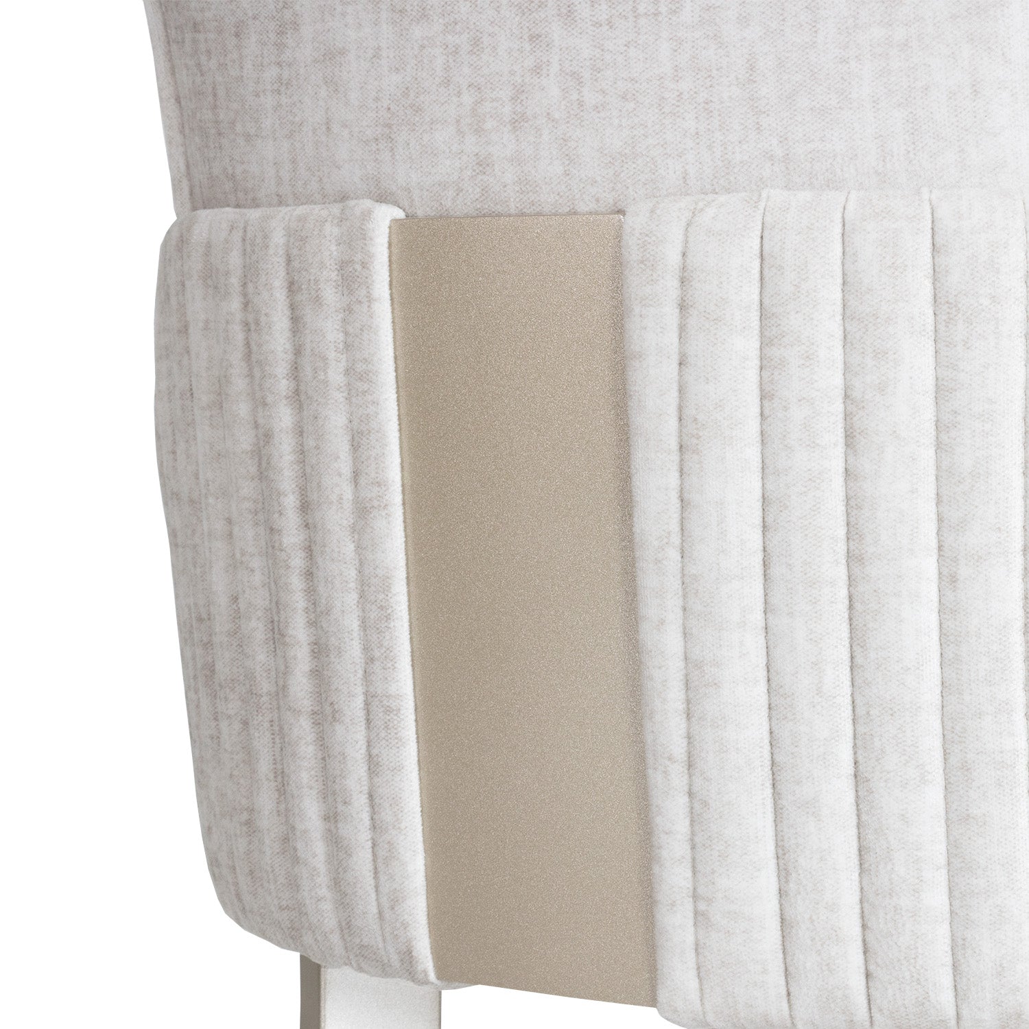 Comedor 4 Puestos Roma Velvet Atlas Marmol, Champaña