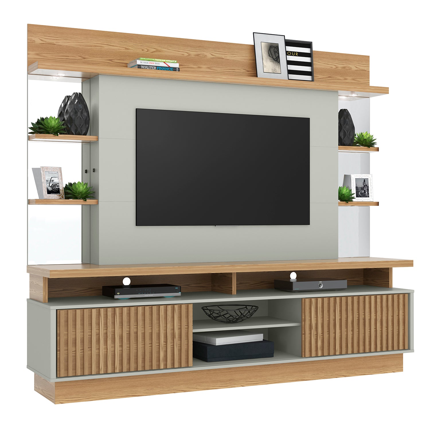 Centro de Entretenimiento Salvador Natural, Beige 218X193X45*