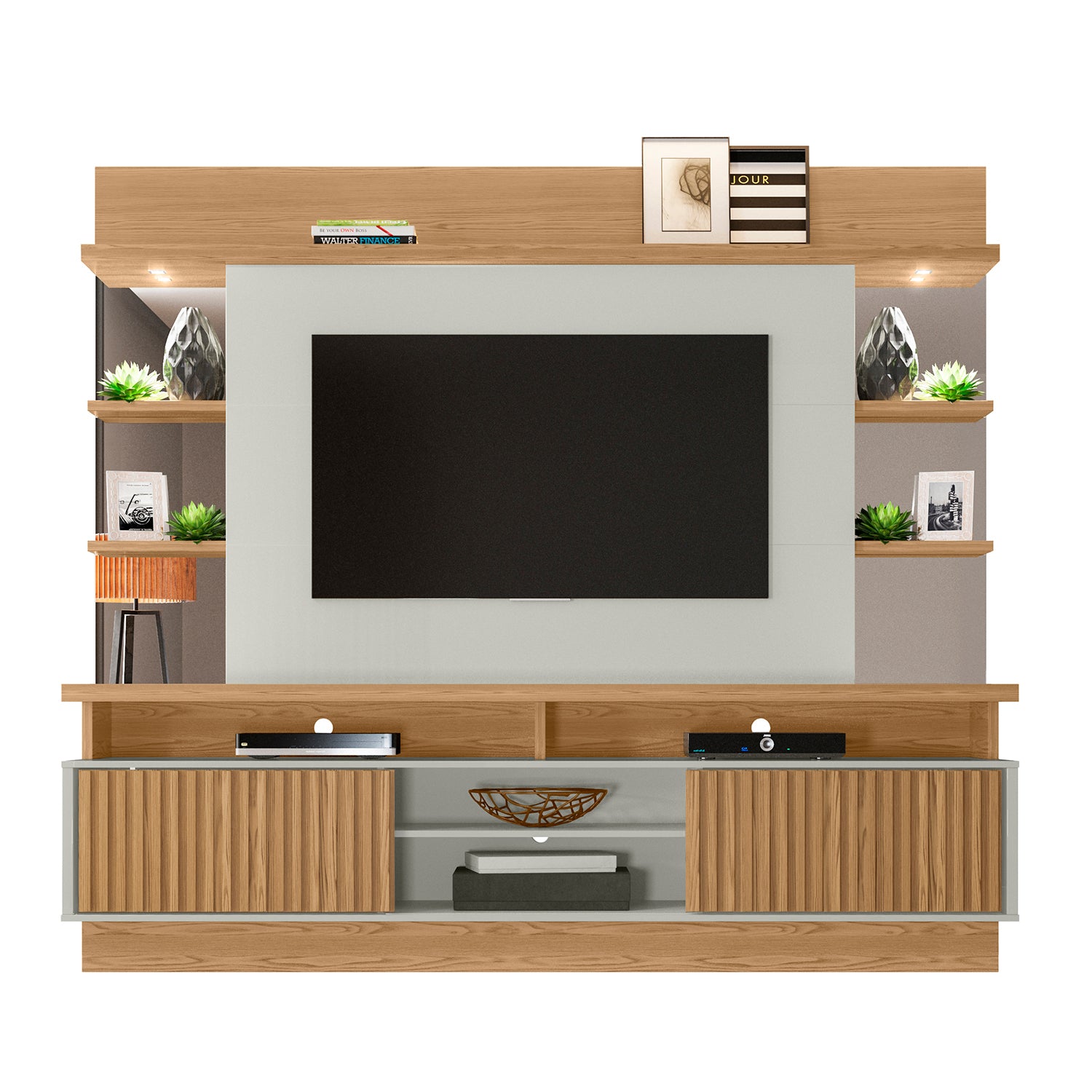 Centro de Entretenimiento Salvador Natural, Beige 218X193X45*