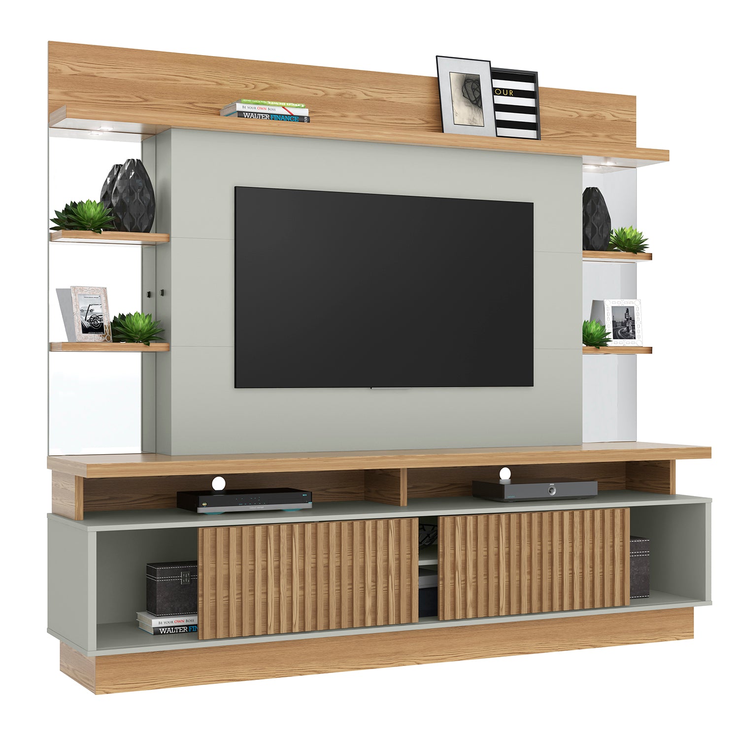 Centro de Entretenimiento Salvador Natural, Beige 218X193X45*