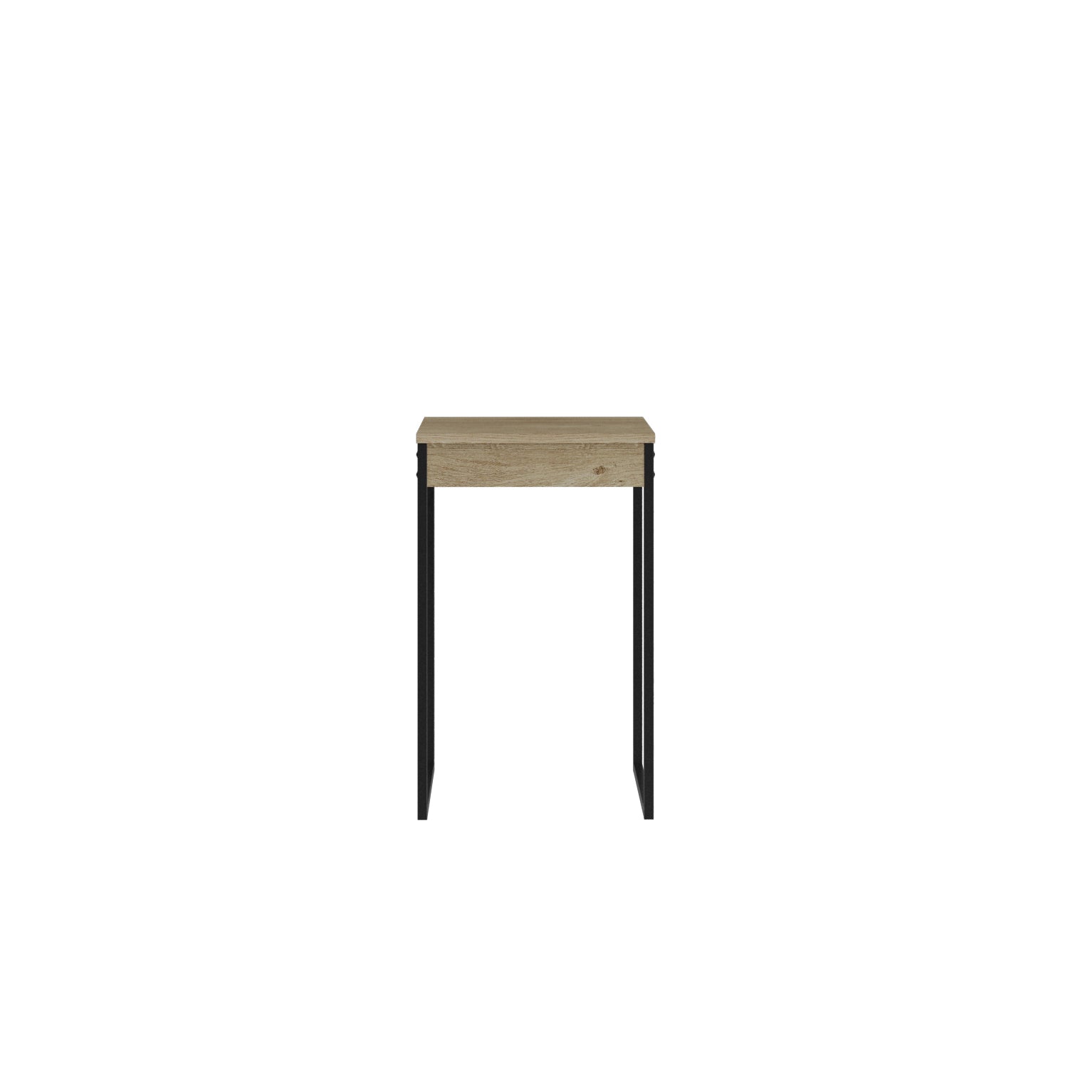 Mesa Auxiliar Jax Natural, Negro