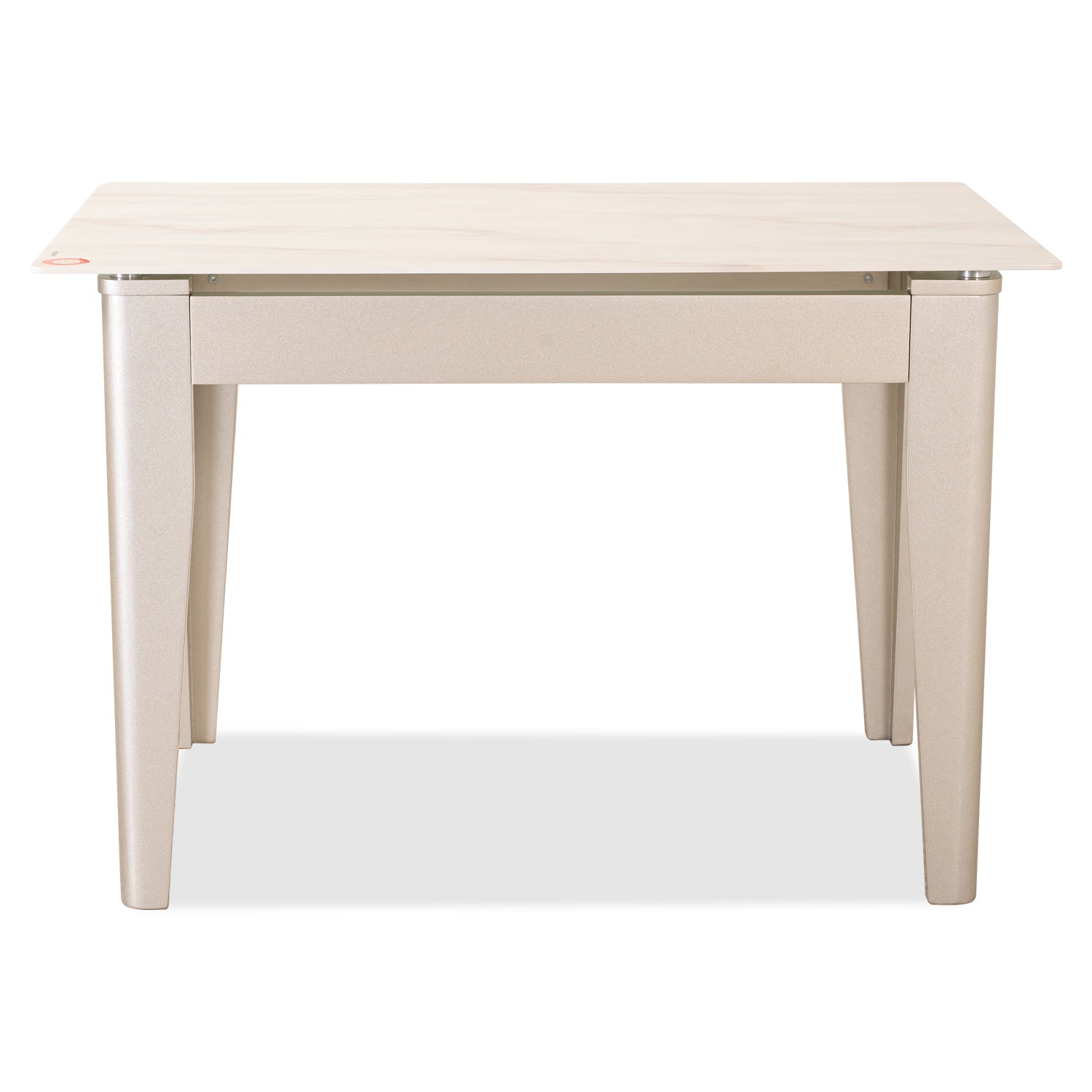 Mesa Comedor 4 Puestos Marsella Marmol, Champaña