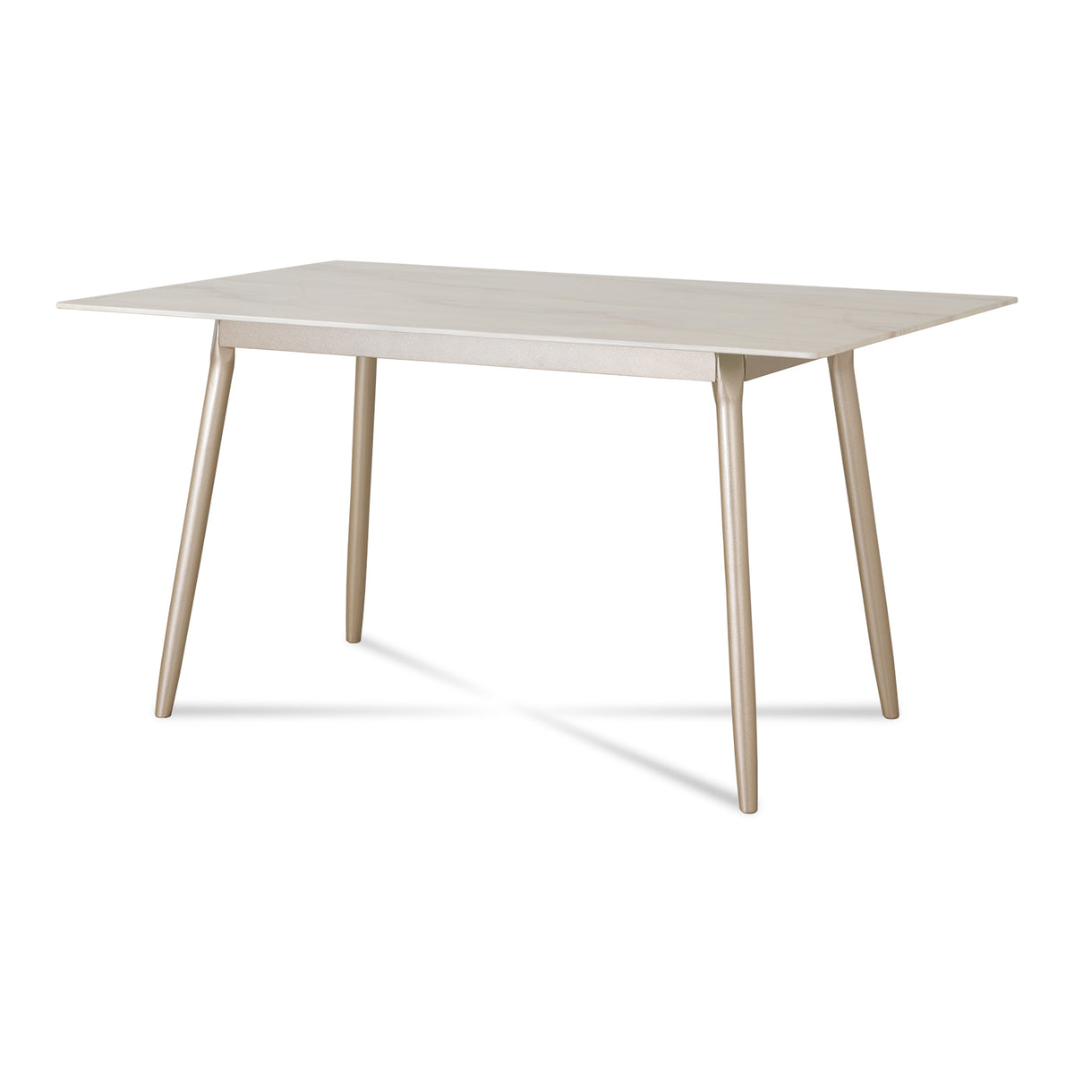 Mesa Comedor 6 Puestos Oslo Champaña