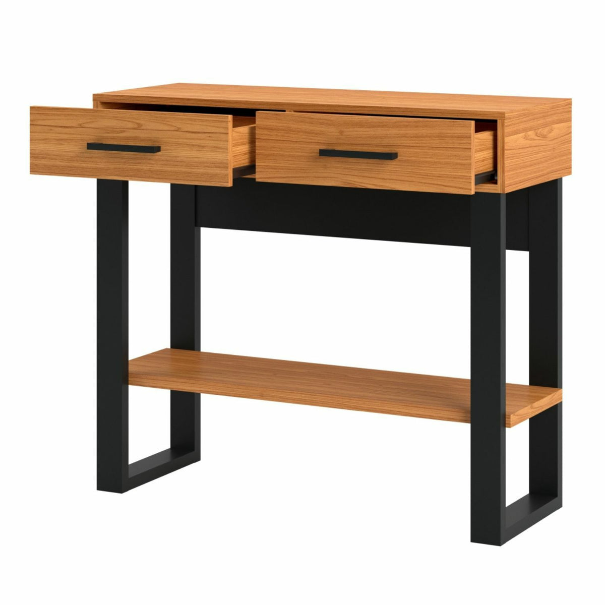 Consola Cox Natural, Negro