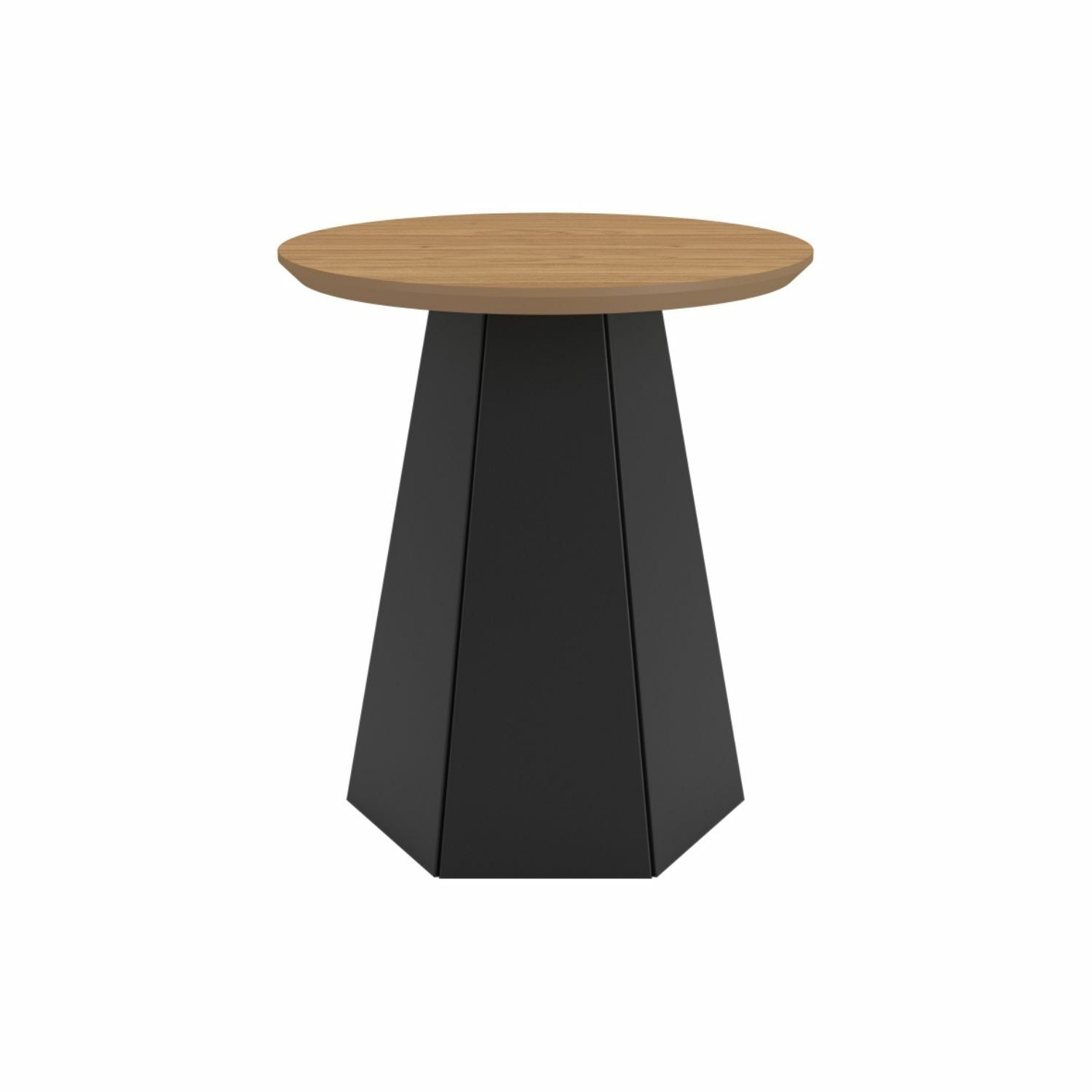 Mesa Auxiliar Madeira Natural, Negro