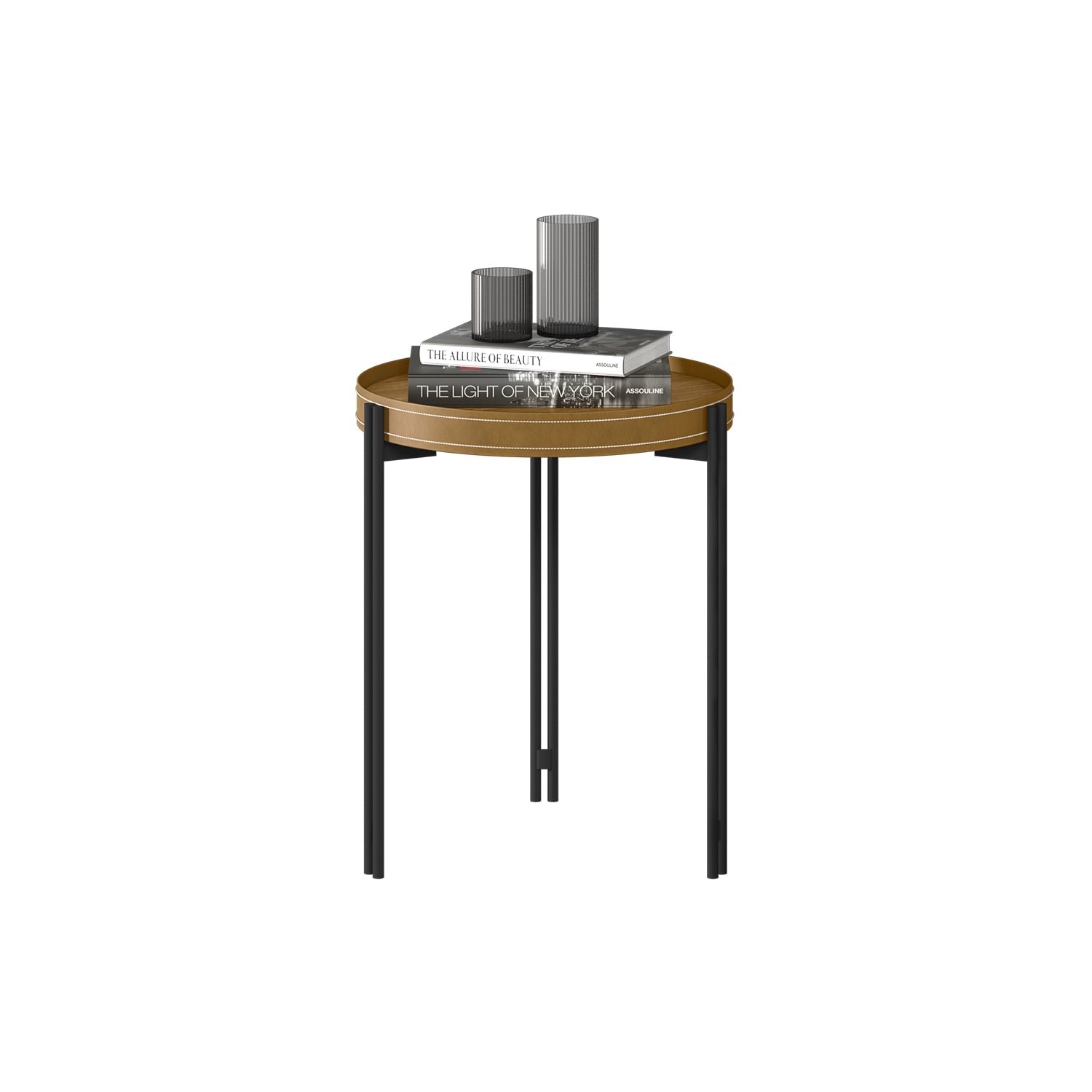 Mesa Auxiliar Liam Eurocuero Café