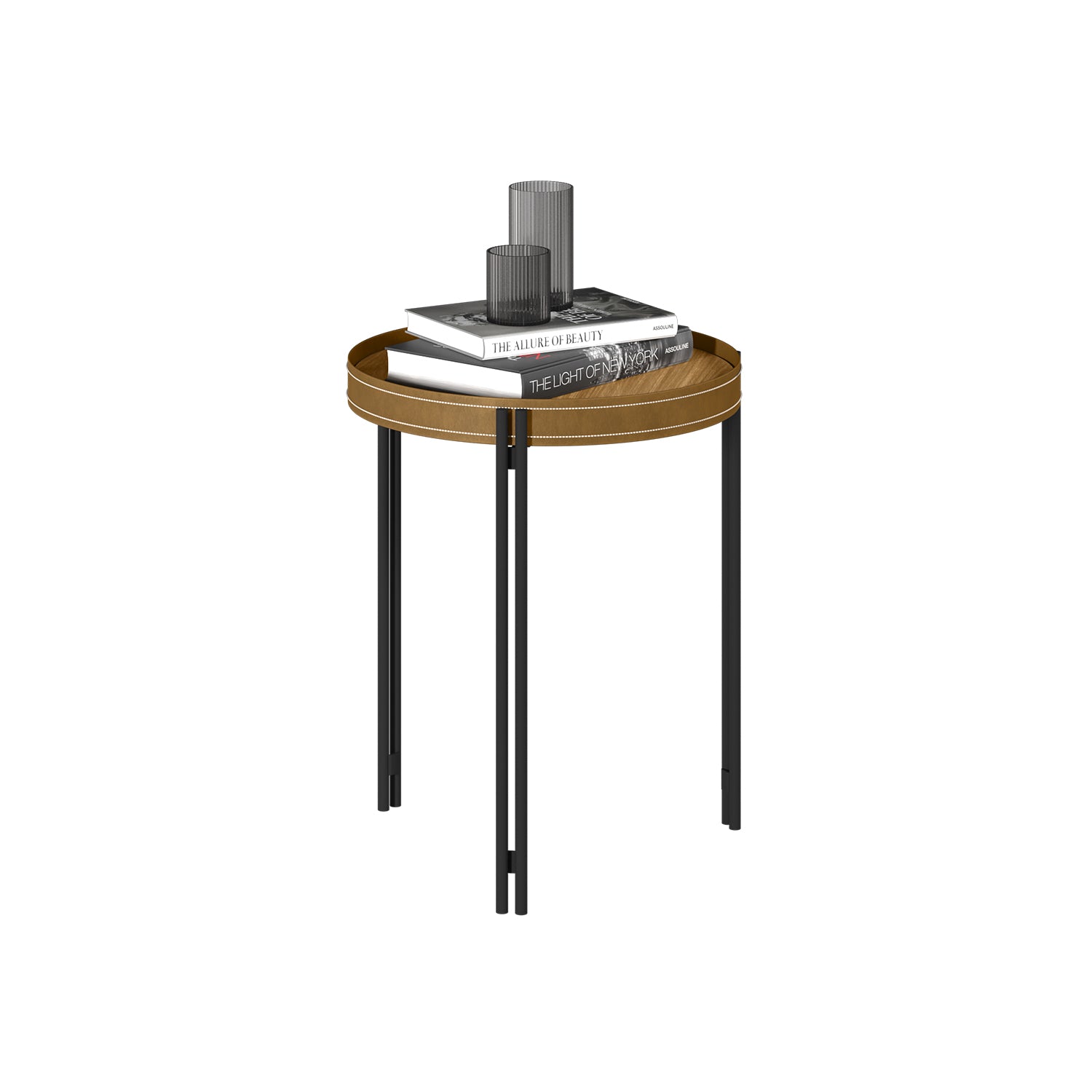 Mesa Auxiliar Liam Eurocuero Café
