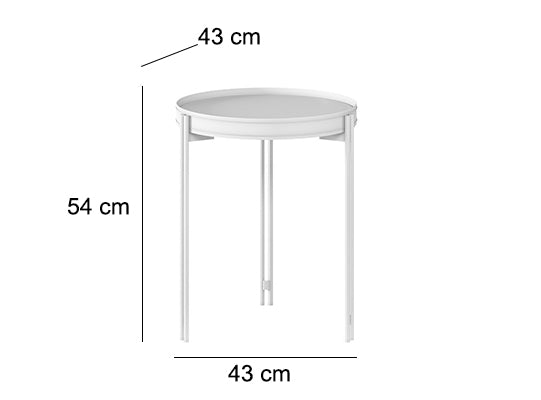Mesa Auxiliar Liam Eurocuero Café