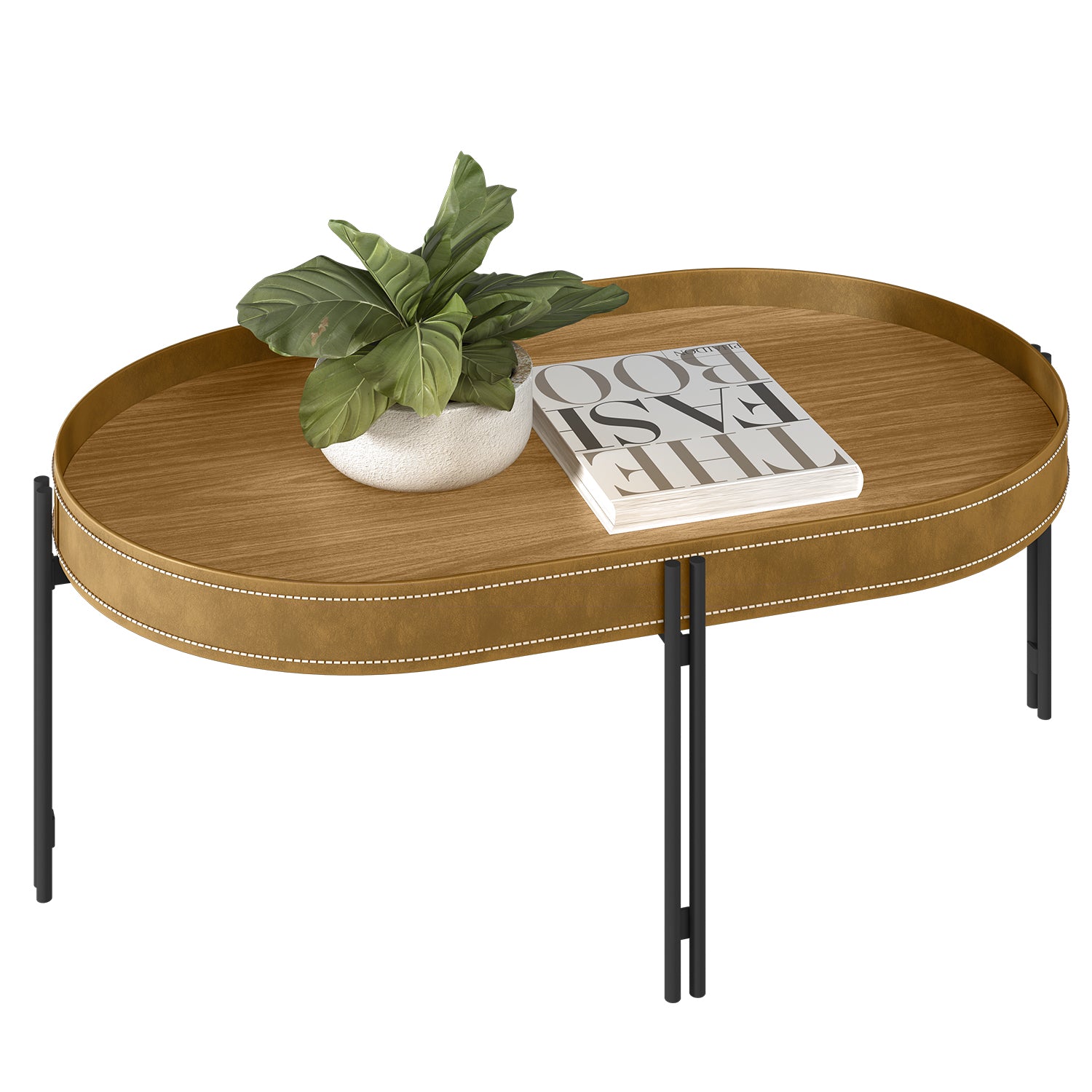 Mesa De Centro Liam Eurocuero Café